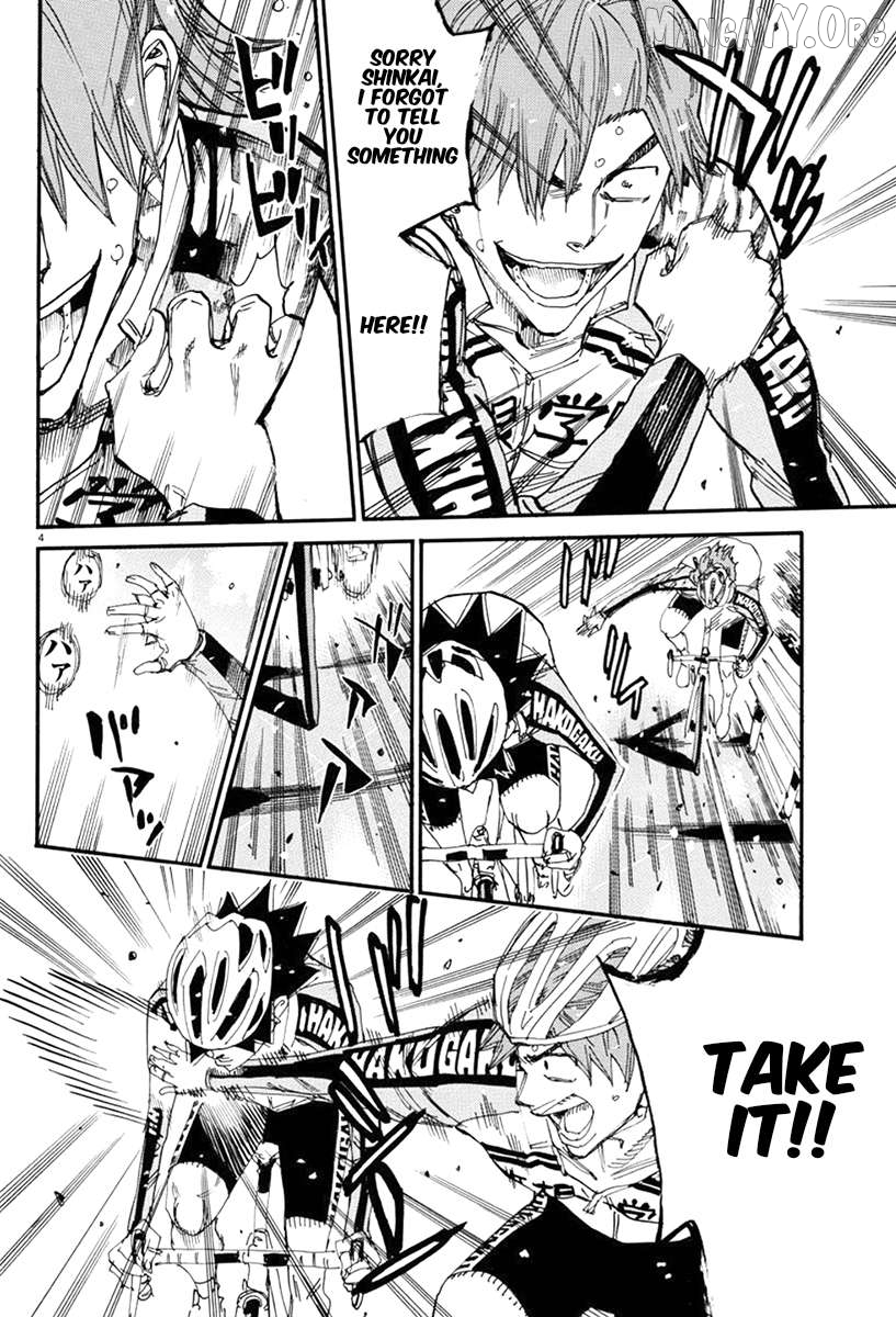 Yowamushi Pedal Chapter 665 - page 4
