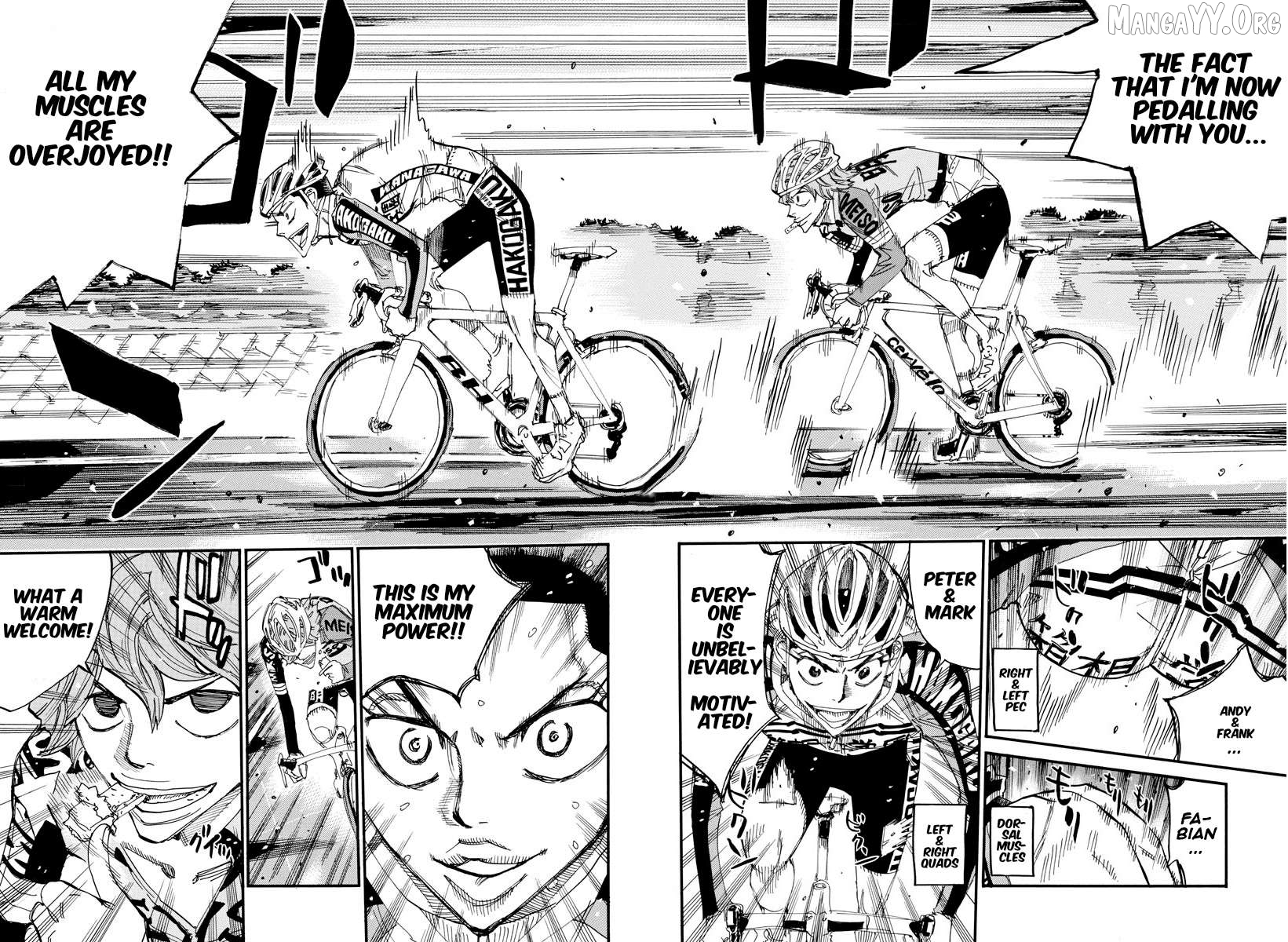 Yowamushi Pedal Chapter 664 - page 4