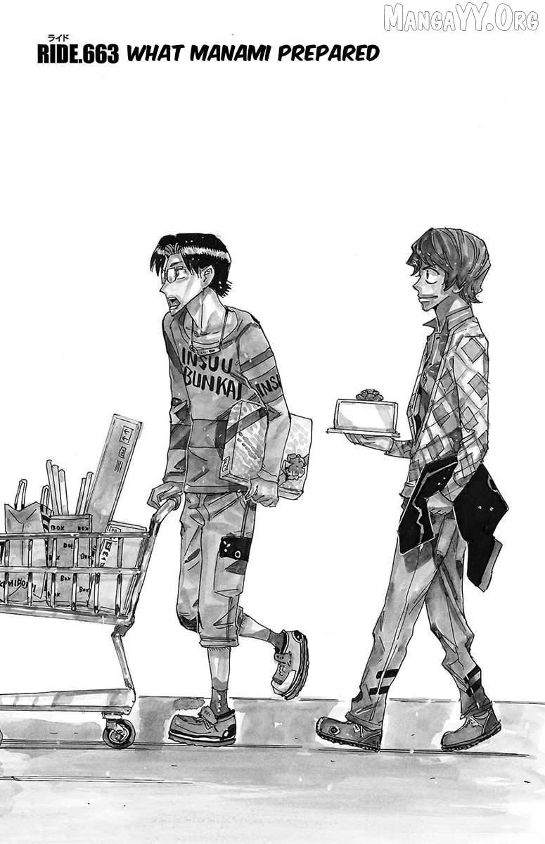 Yowamushi Pedal Chapter 663 - page 7