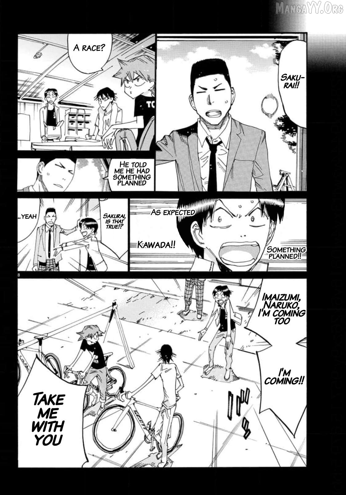 Yowamushi Pedal Chapter 652 - page 7