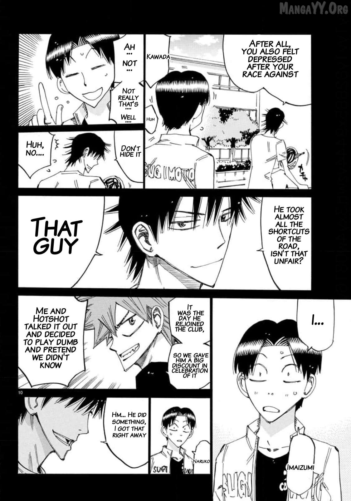 Yowamushi Pedal Chapter 652 - page 9
