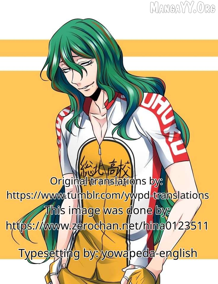 Yowamushi Pedal Chapter 660 - page 1
