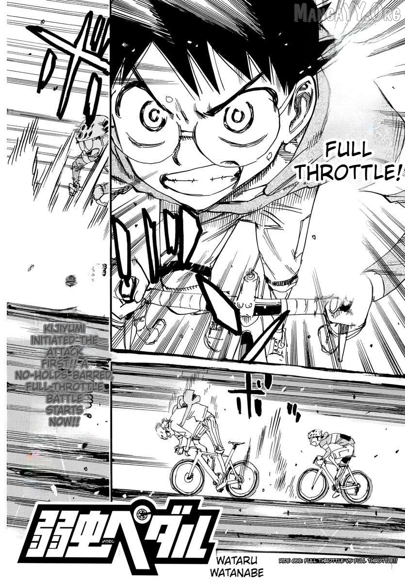 Yowamushi Pedal Chapter 659 - page 2