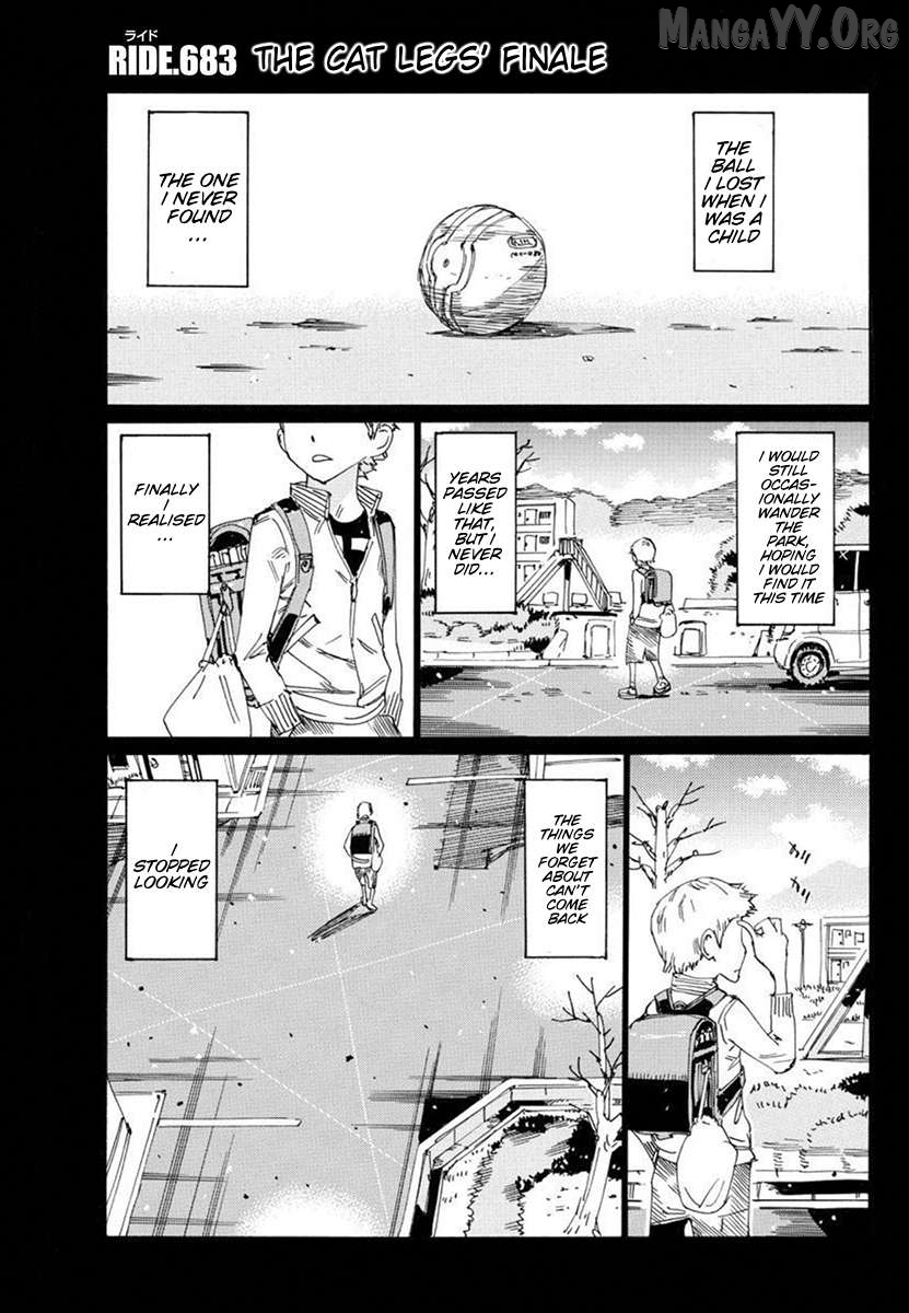 Yowamushi Pedal Chapter 683 - page 1
