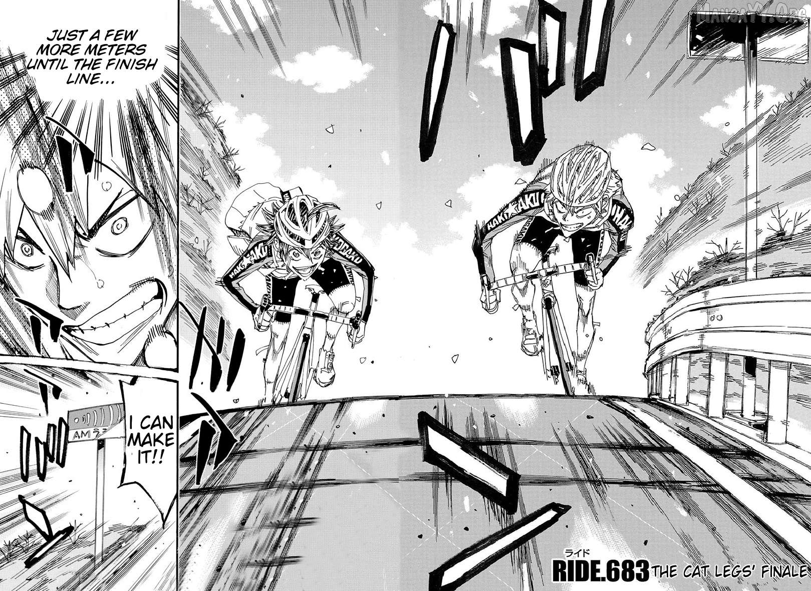 Yowamushi Pedal Chapter 683 - page 2