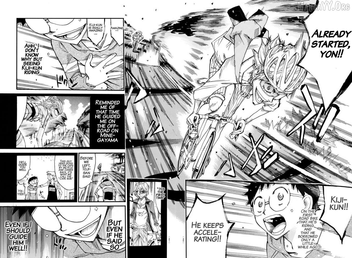 Yowamushi Pedal Chapter 658 - page 4