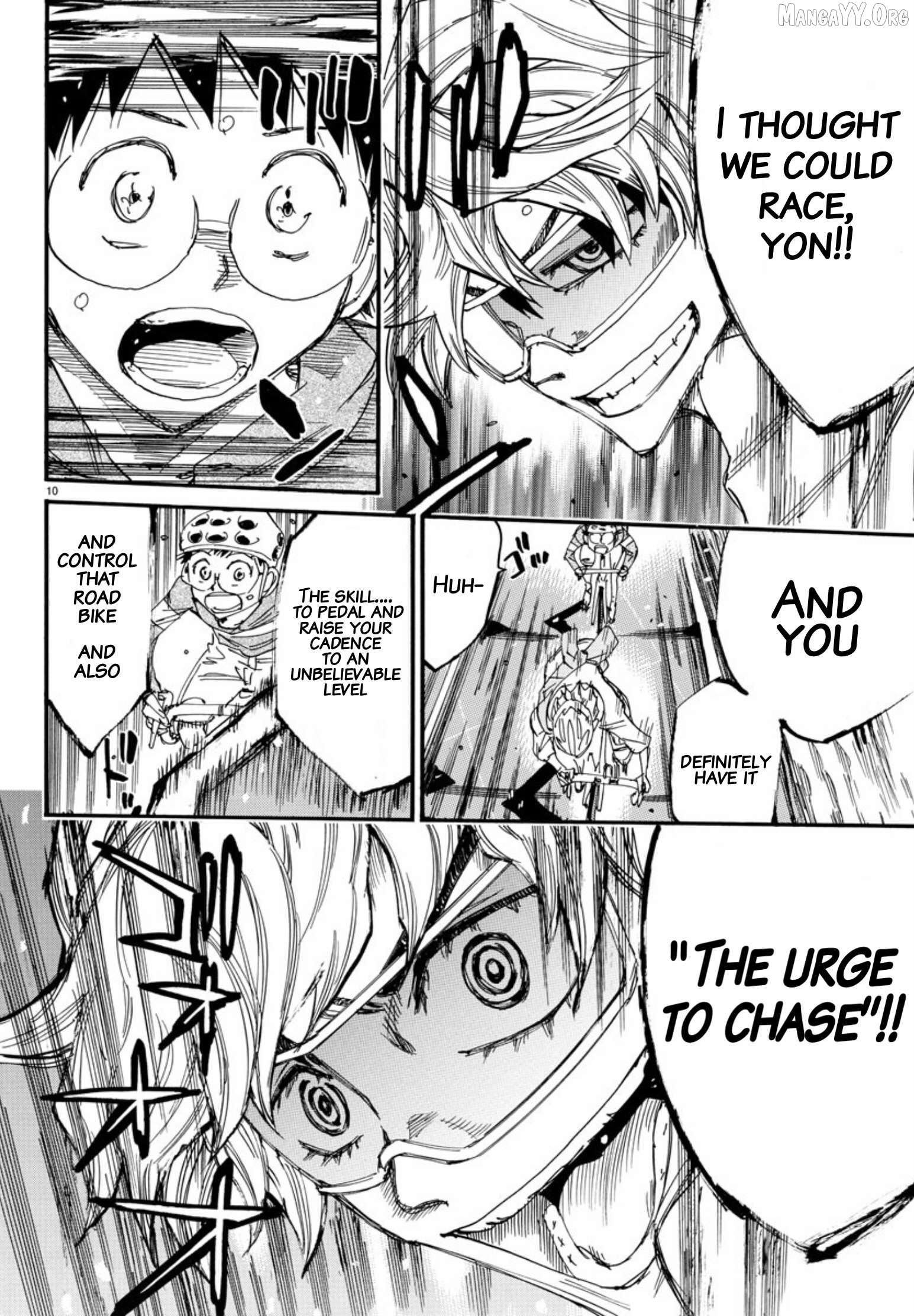 Yowamushi Pedal Chapter 658 - page 8
