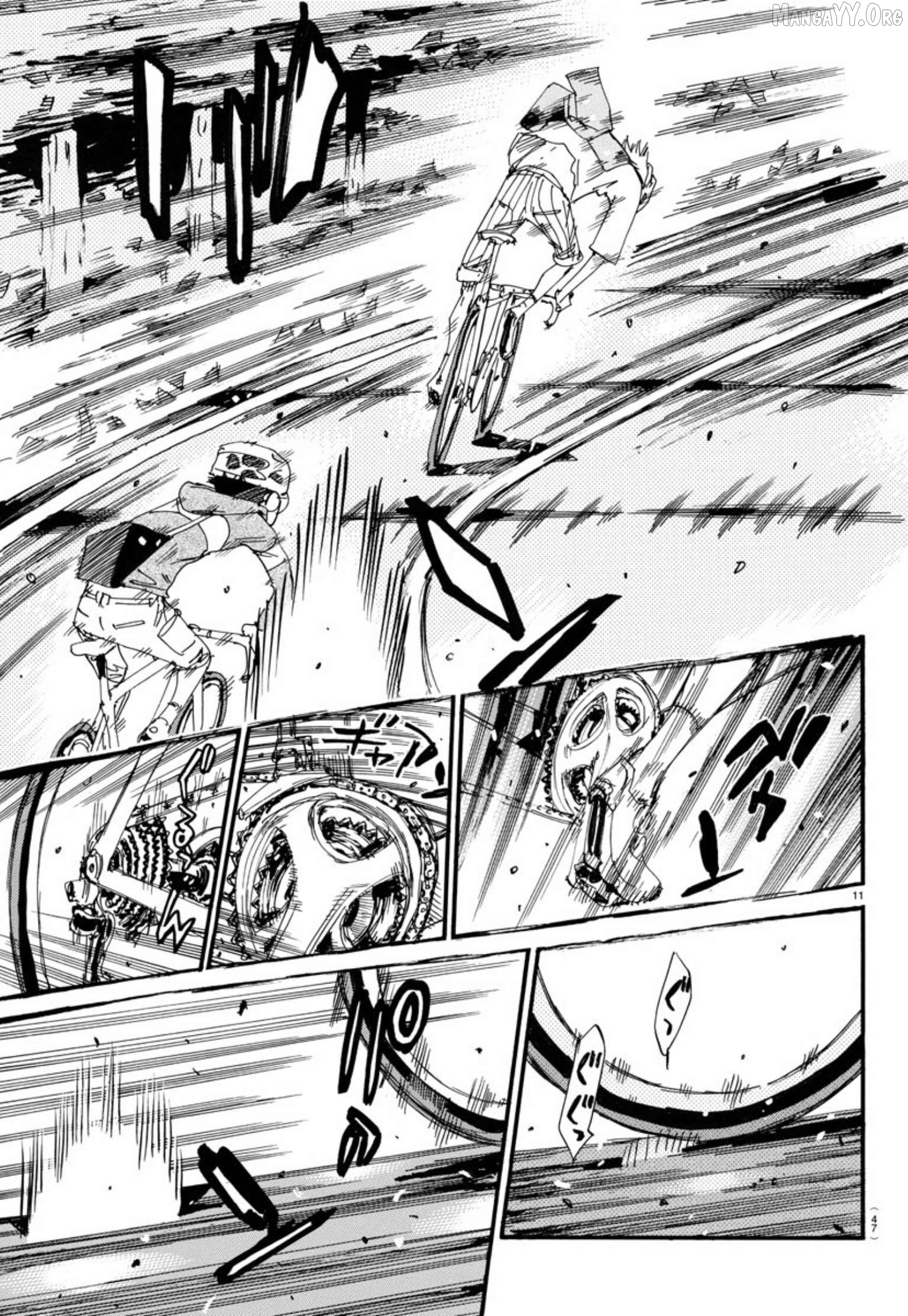 Yowamushi Pedal Chapter 658 - page 9