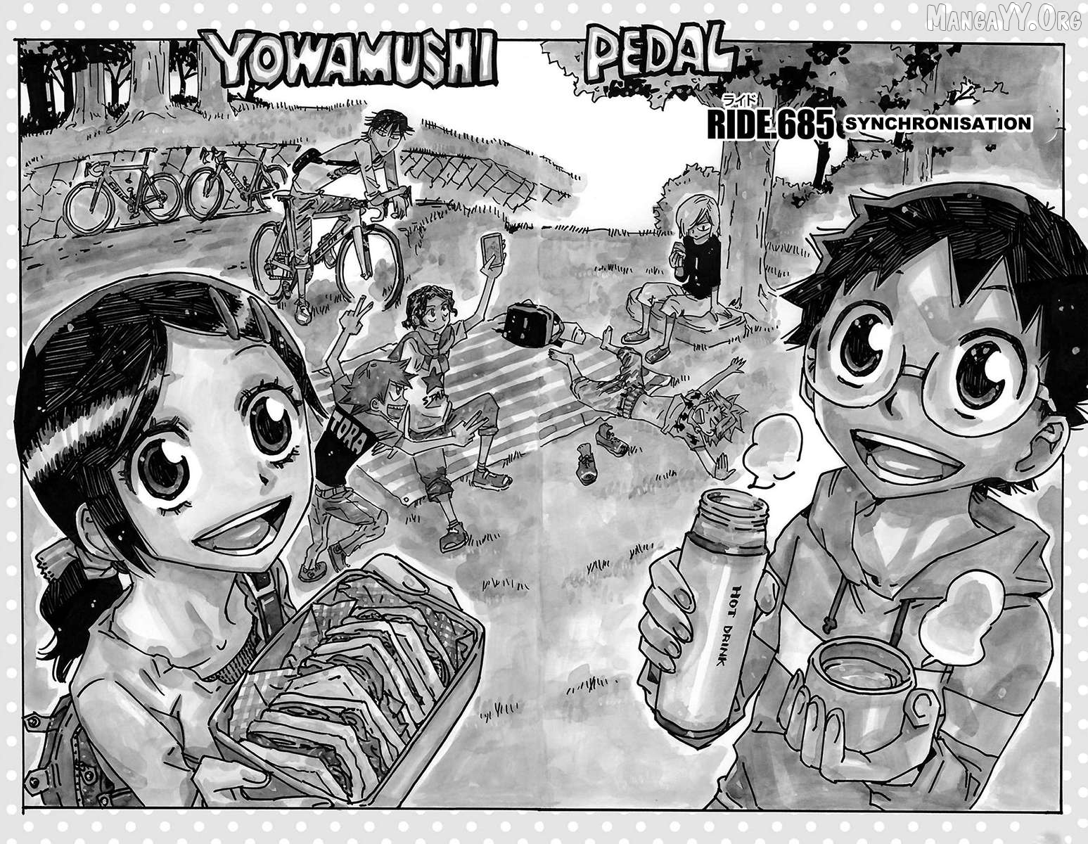 Yowamushi Pedal Chapter 685 - page 2