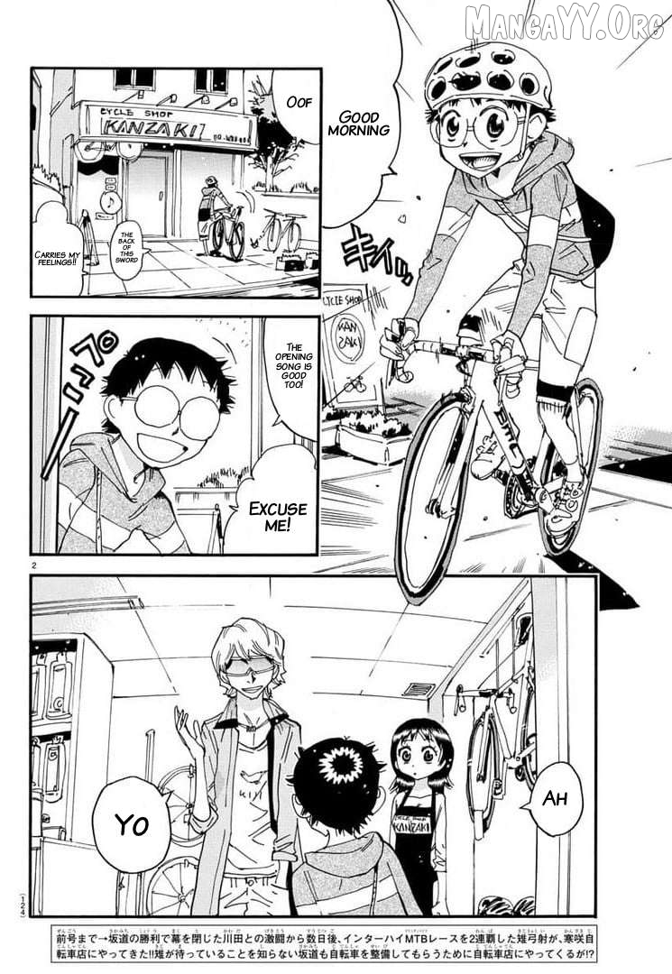 Yowamushi Pedal Chapter 657 - page 2