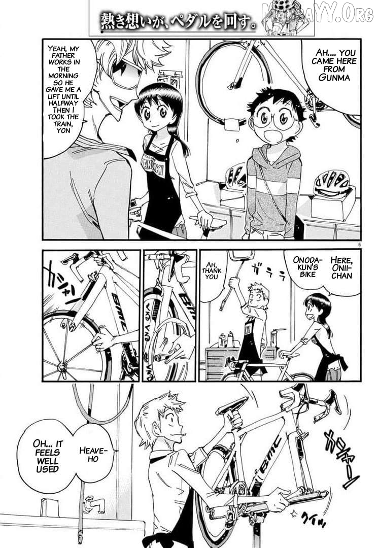 Yowamushi Pedal Chapter 657 - page 5