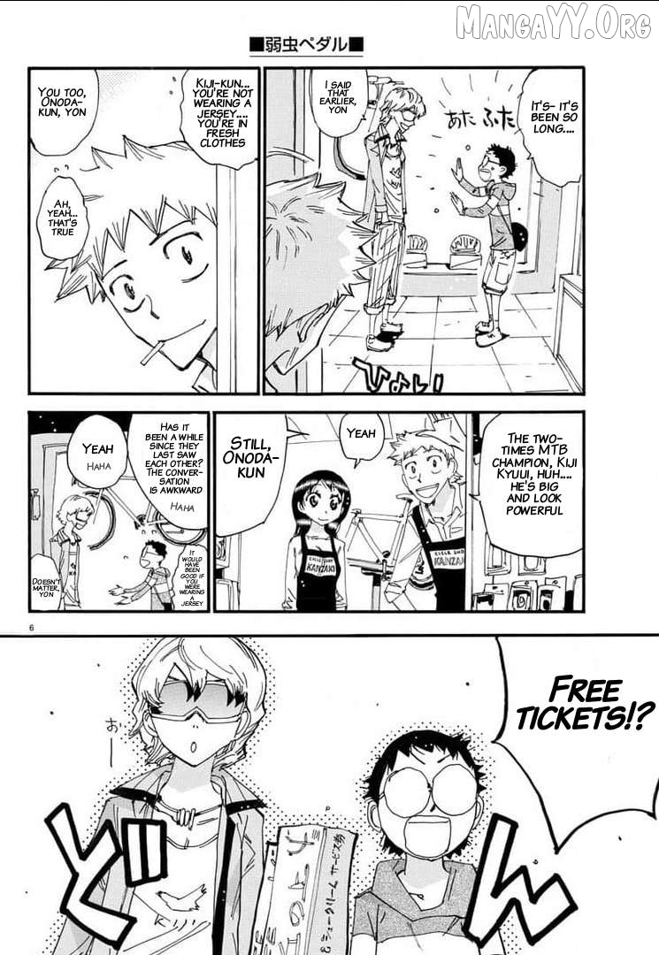 Yowamushi Pedal Chapter 657 - page 6