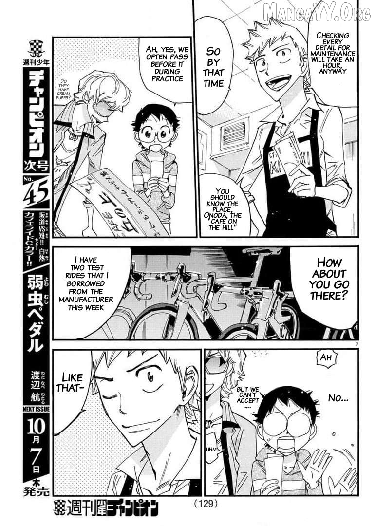 Yowamushi Pedal Chapter 657 - page 7