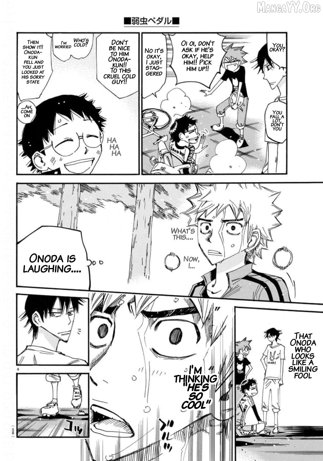Yowamushi Pedal Chapter 655 - page 3