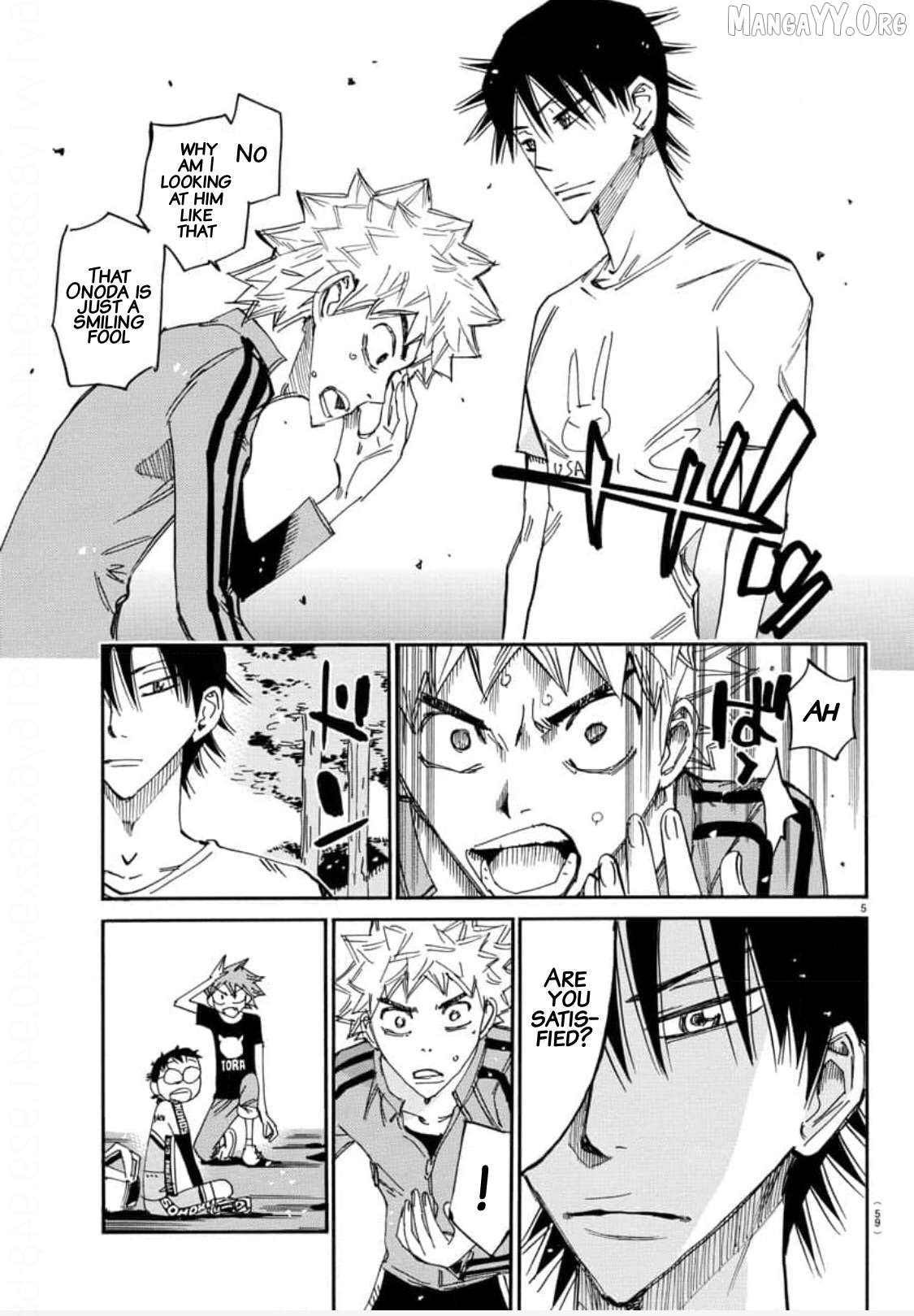 Yowamushi Pedal Chapter 655 - page 4