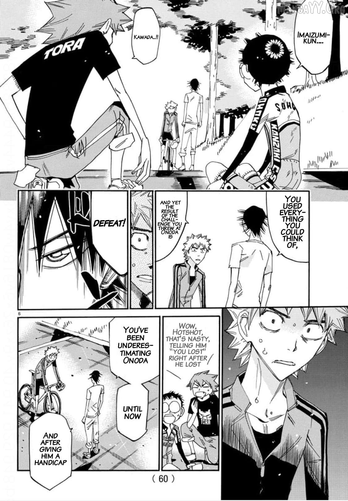 Yowamushi Pedal Chapter 655 - page 5