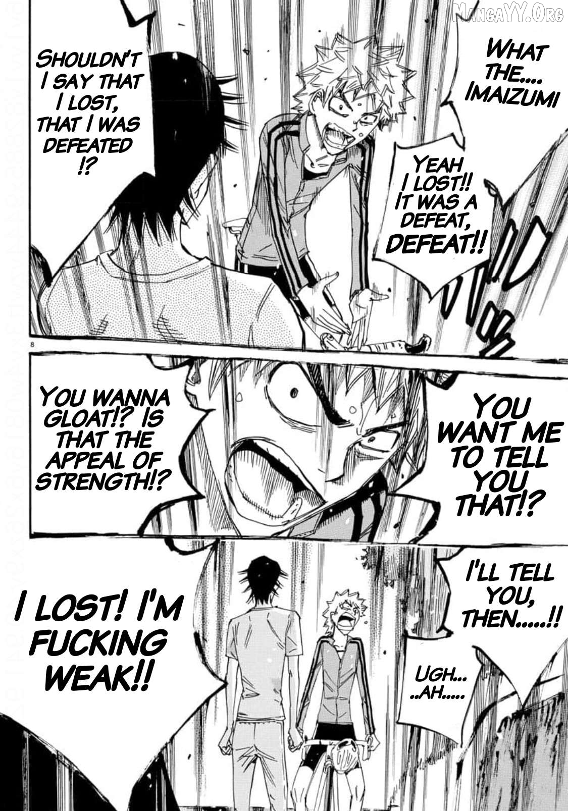 Yowamushi Pedal Chapter 655 - page 7