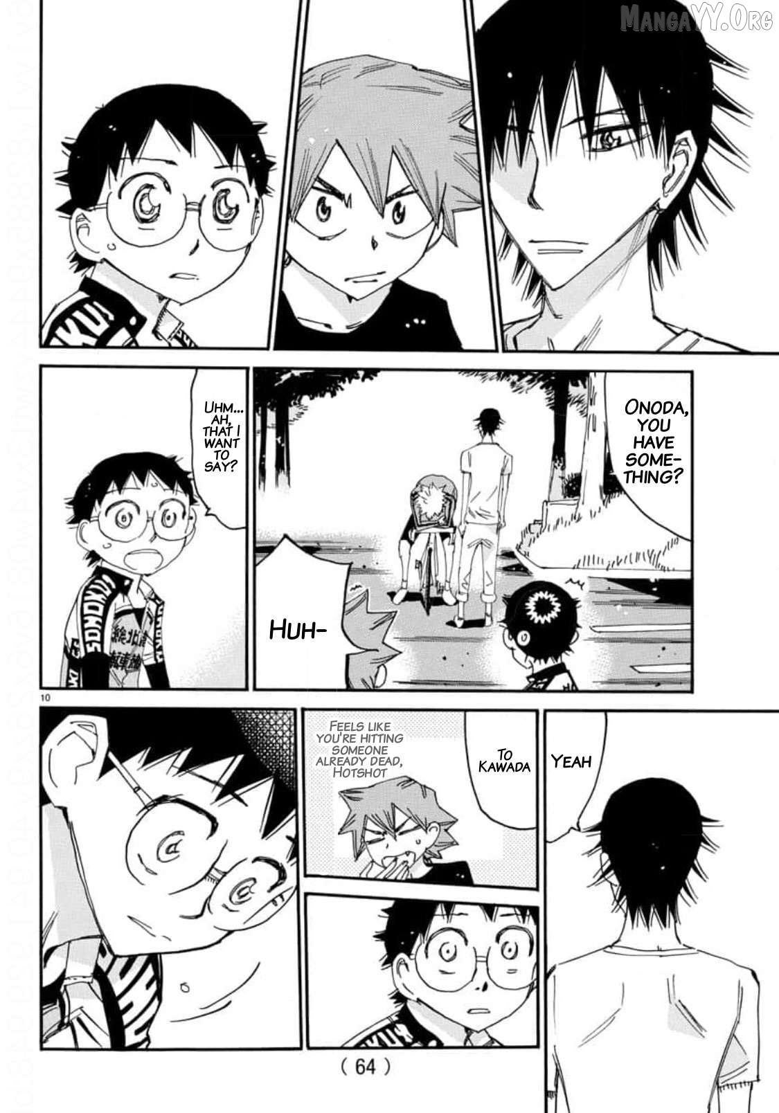 Yowamushi Pedal Chapter 655 - page 9