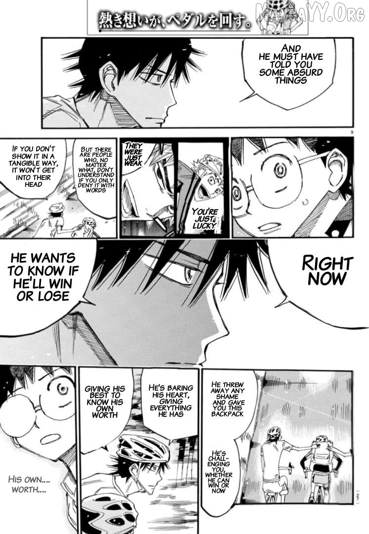 Yowamushi Pedal Chapter 653 - page 10