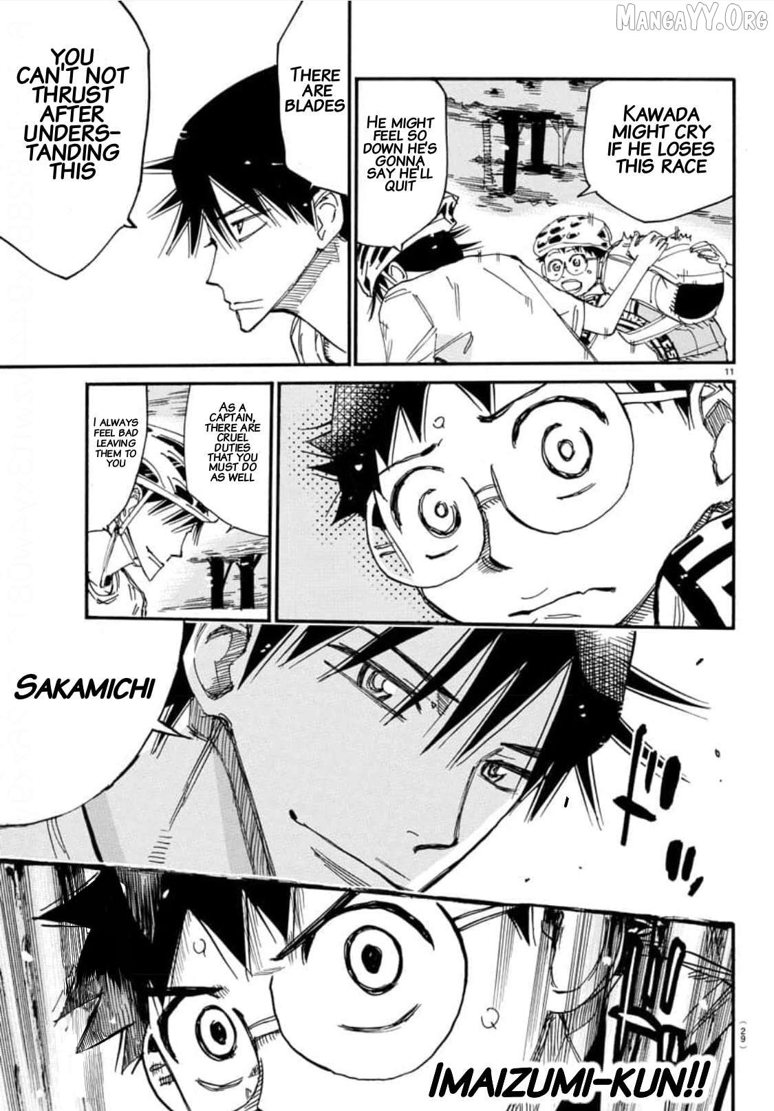 Yowamushi Pedal Chapter 653 - page 12
