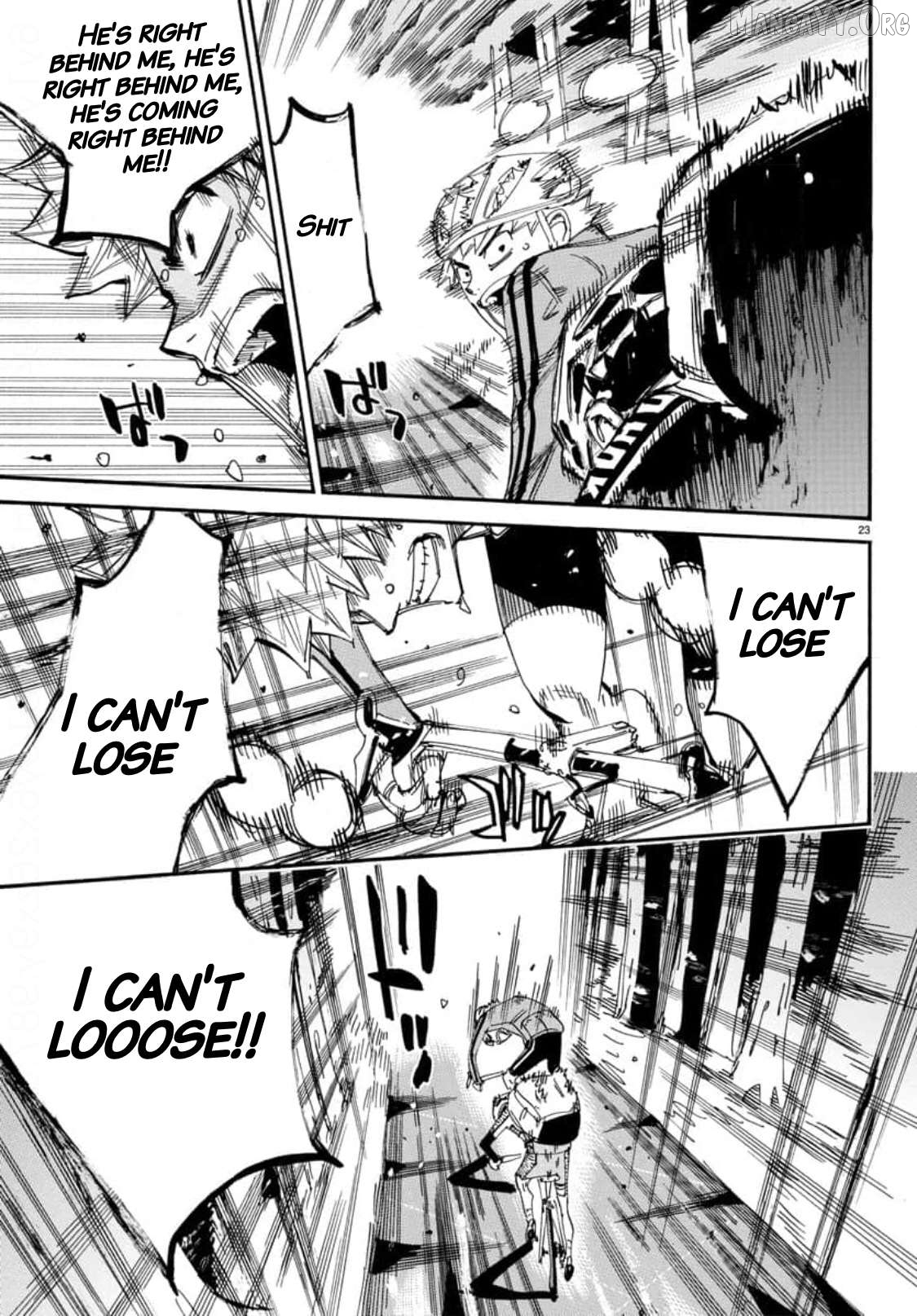 Yowamushi Pedal Chapter 653 - page 21