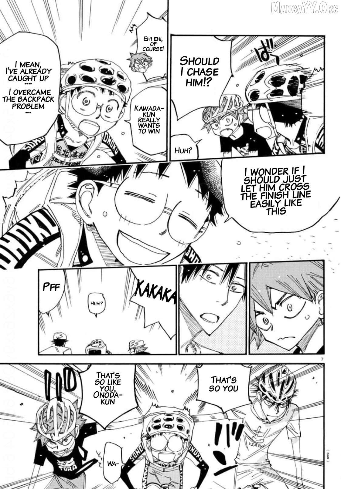 Yowamushi Pedal Chapter 653 - page 8
