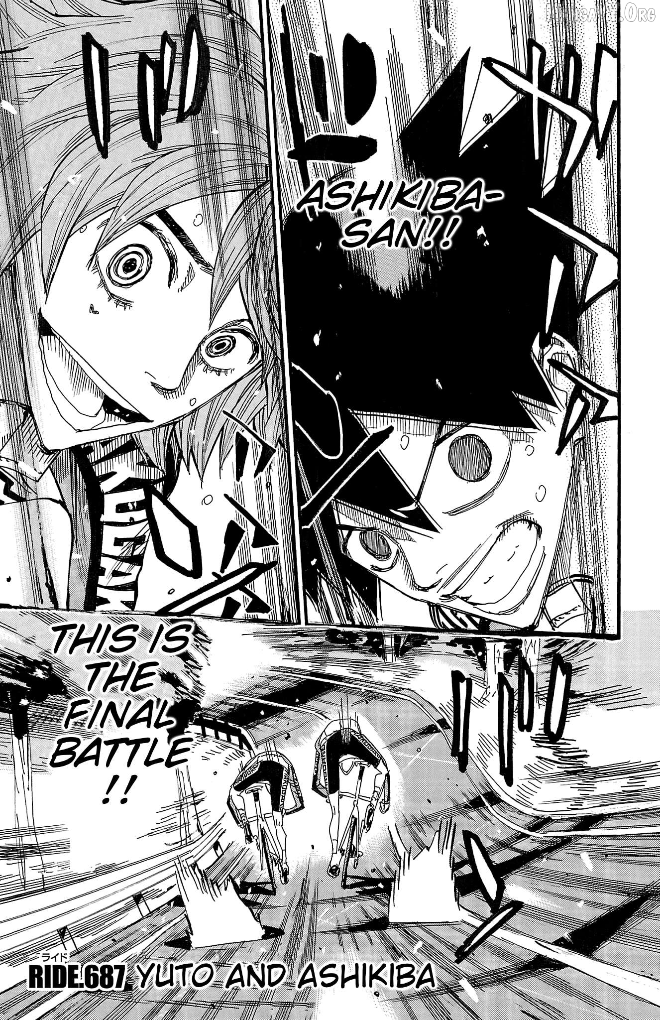 Yowamushi Pedal Chapter 687 - page 7