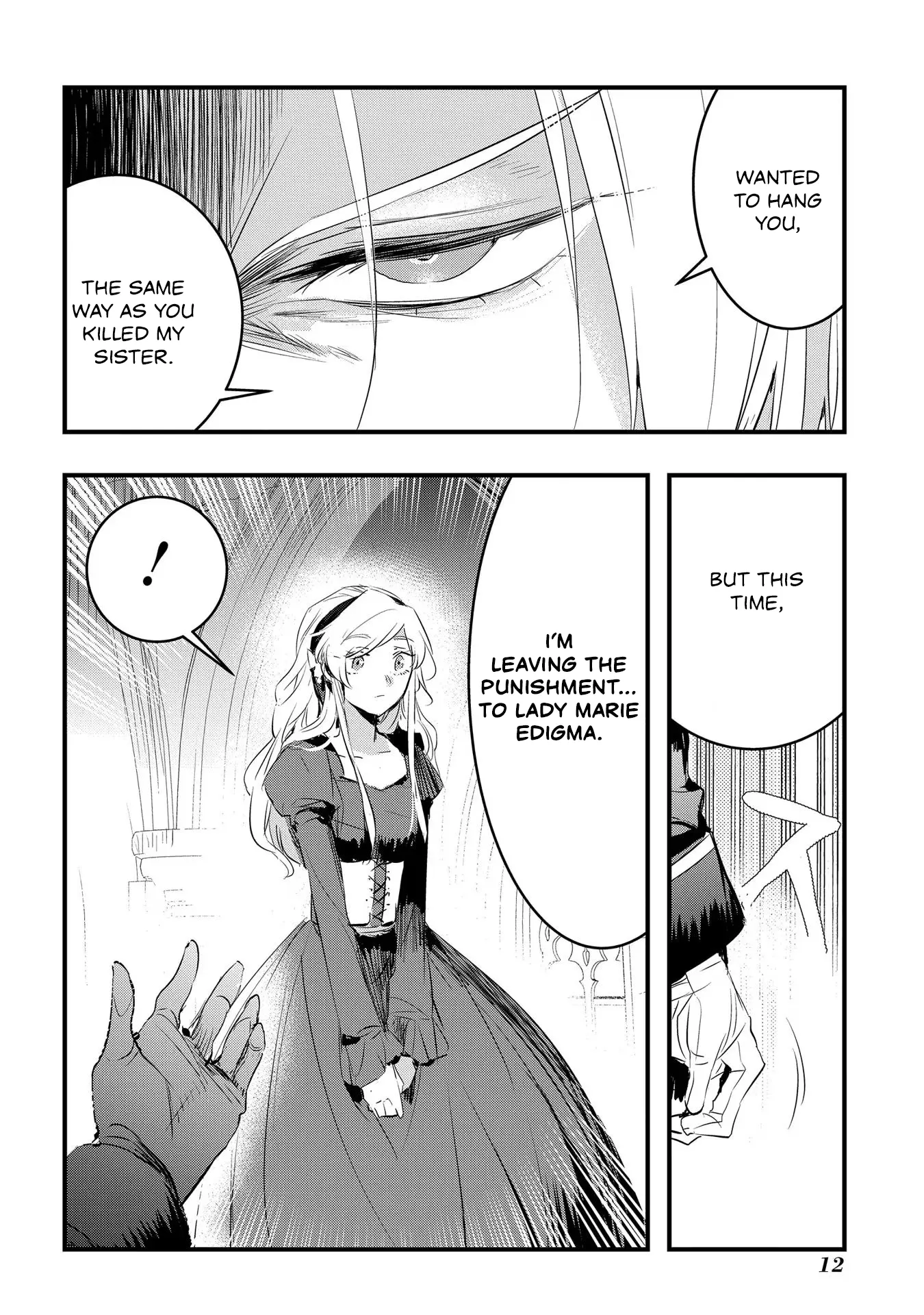 The Reincarnated Villainess Doesn’t Want Revenge Chapter 25 - page 12