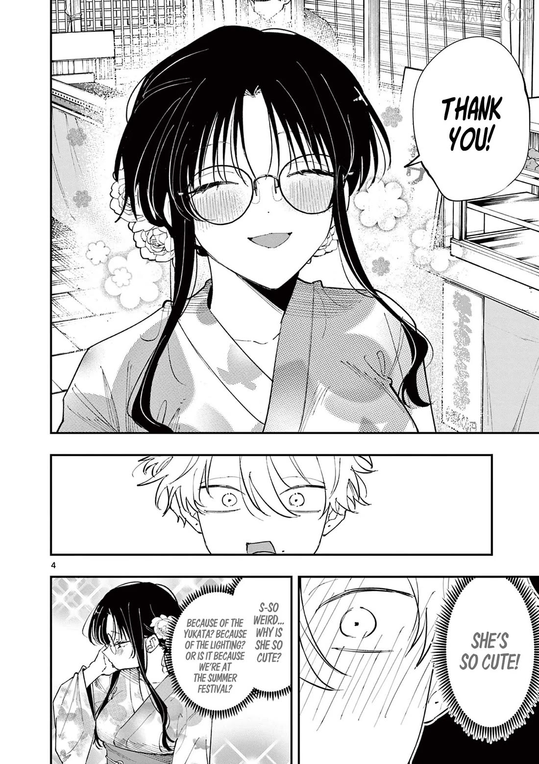 The Person Sitting Next to Me Looking at Me with Perverted Eyes Chapter 77 - page 4