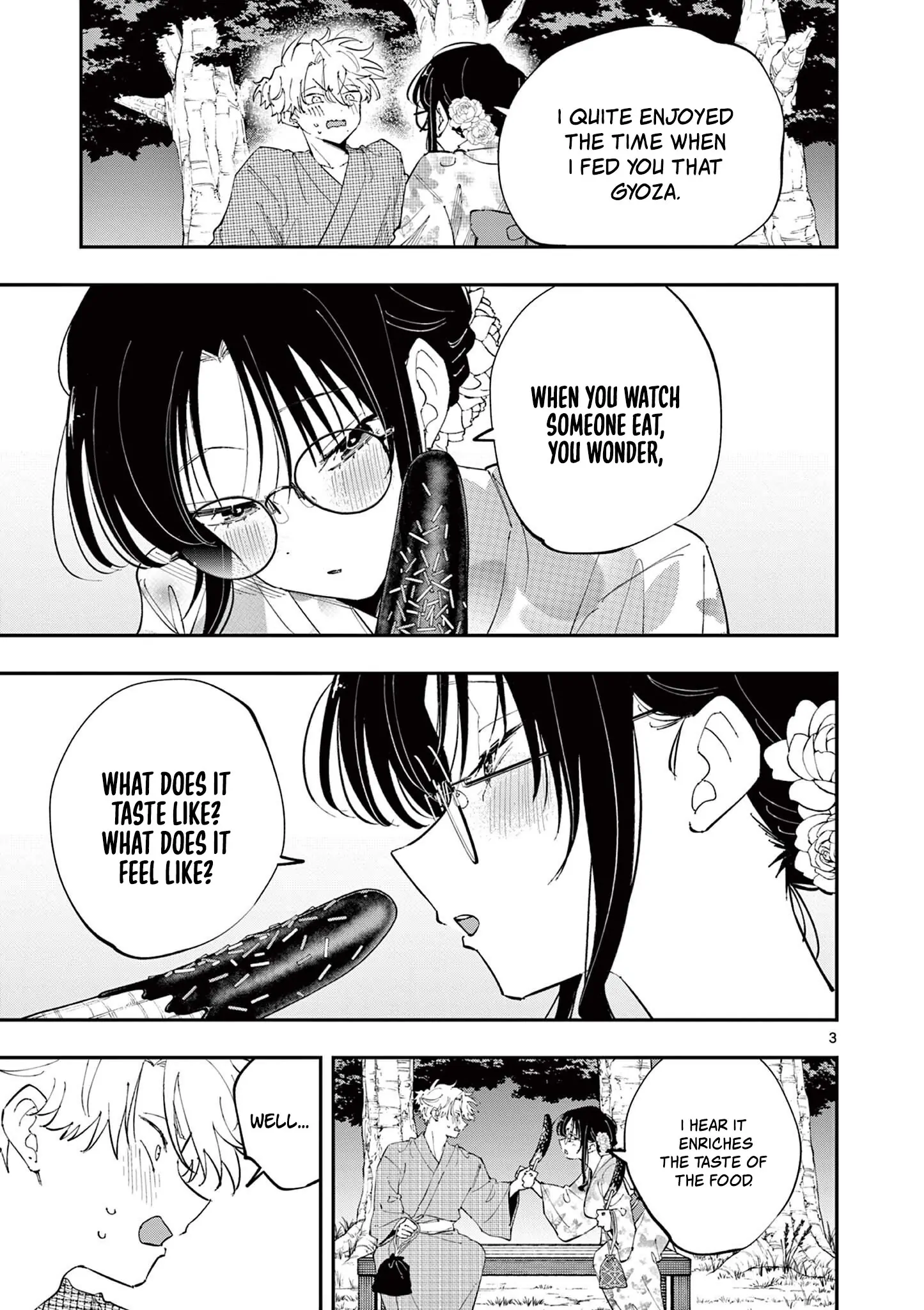 The Person Sitting Next to Me Looking at Me with Perverted Eyes Chapter 78 - page 3