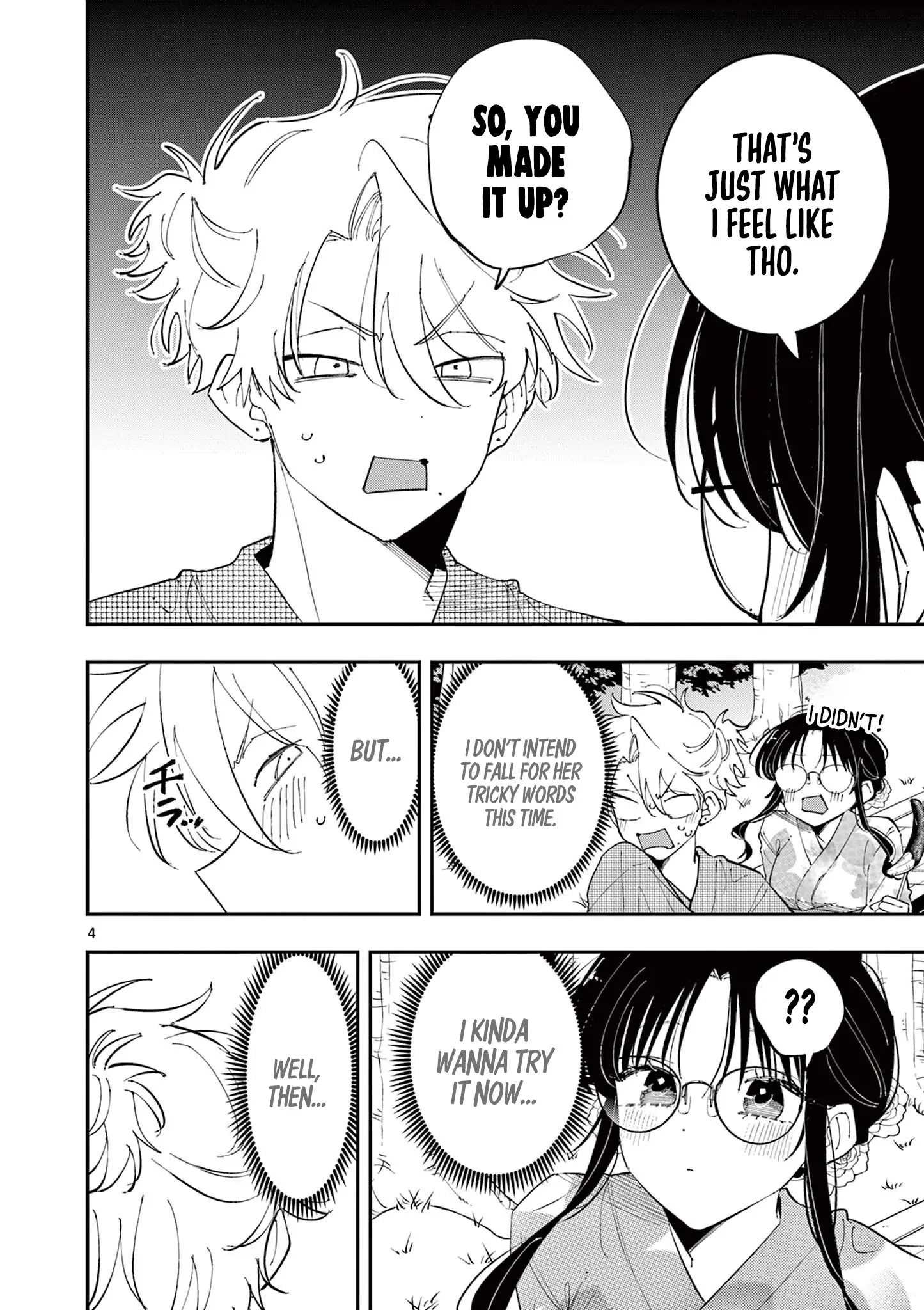 The Person Sitting Next to Me Looking at Me with Perverted Eyes Chapter 78 - page 4