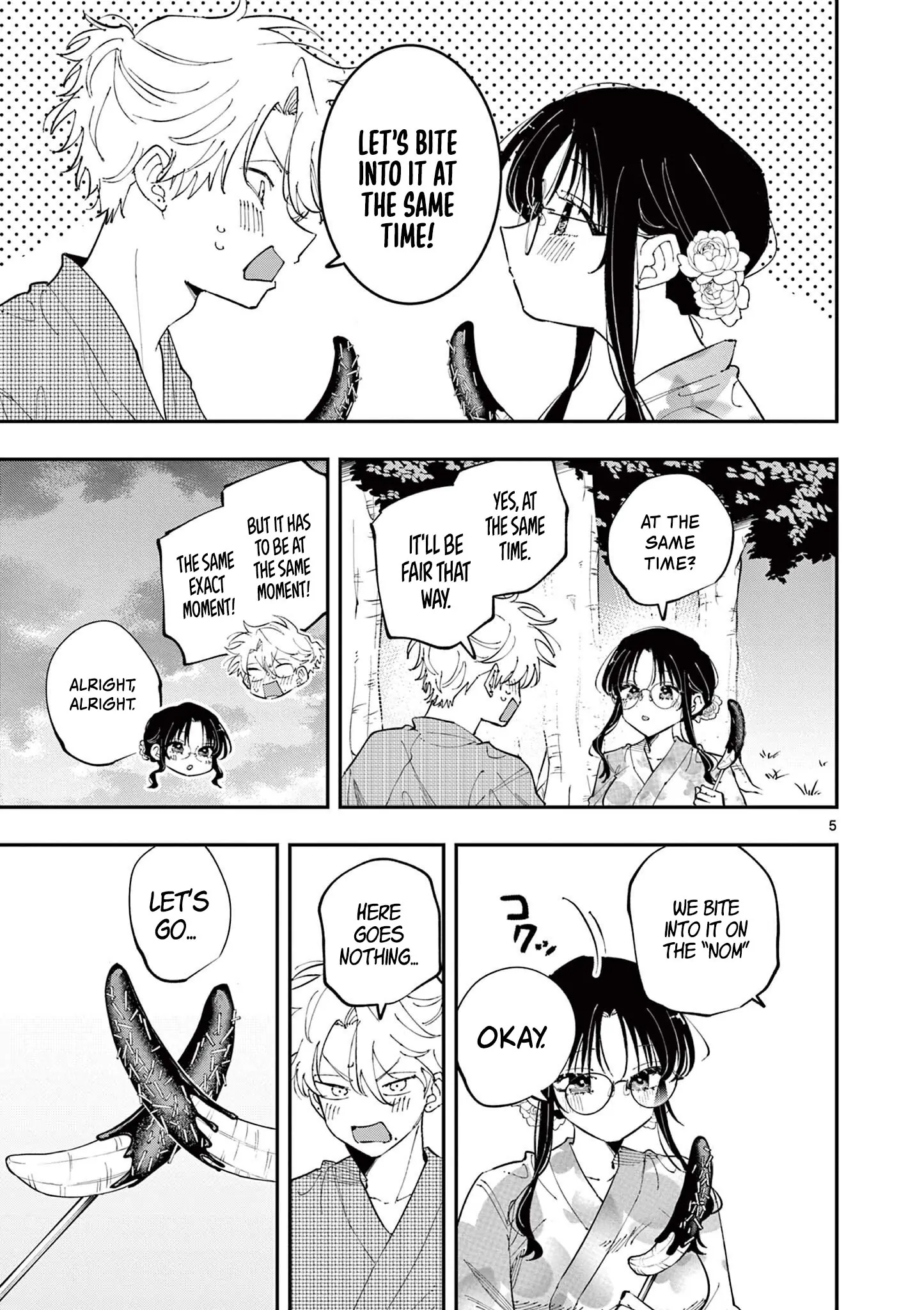 The Person Sitting Next to Me Looking at Me with Perverted Eyes Chapter 78 - page 5