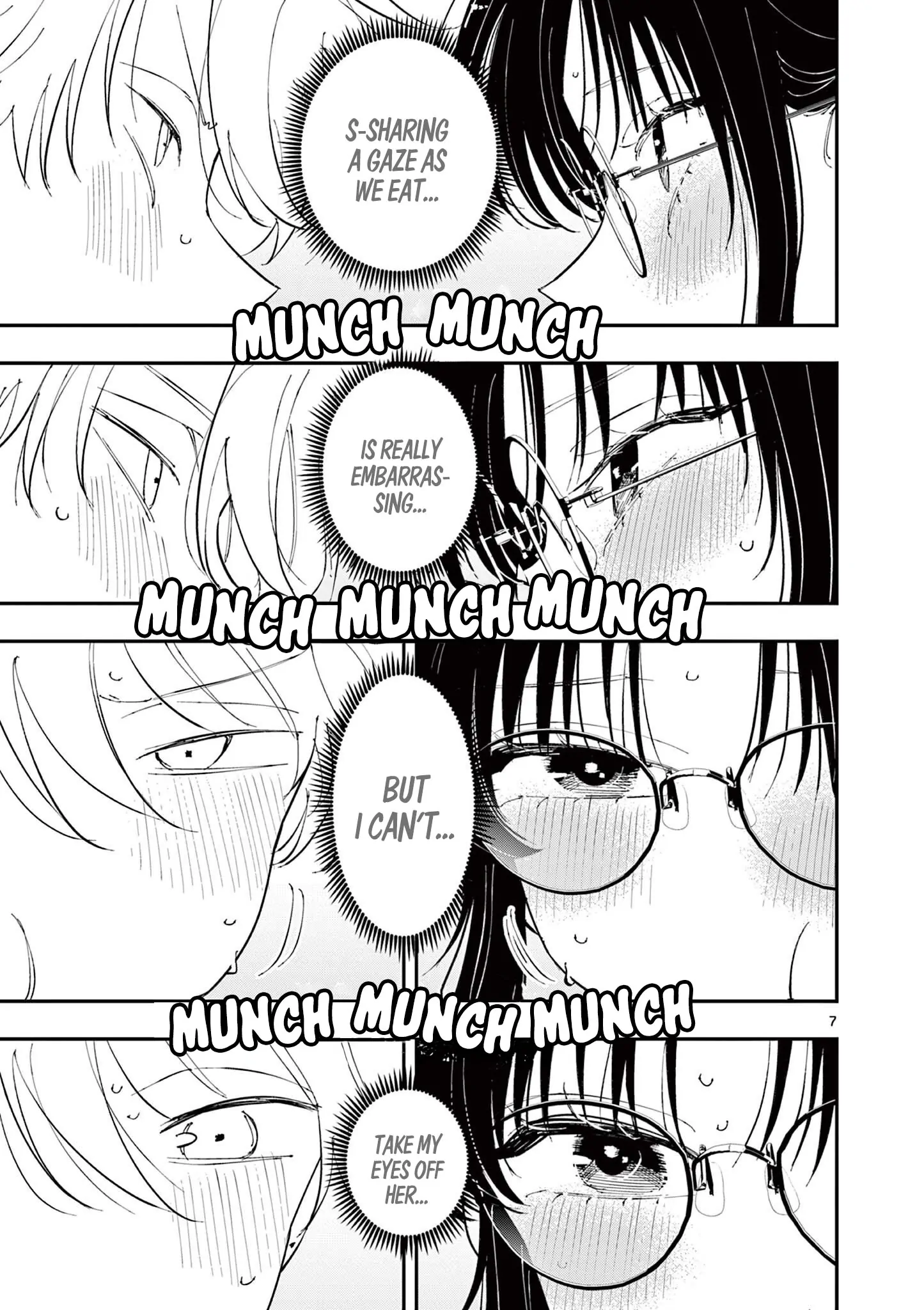 The Person Sitting Next to Me Looking at Me with Perverted Eyes Chapter 78 - page 7