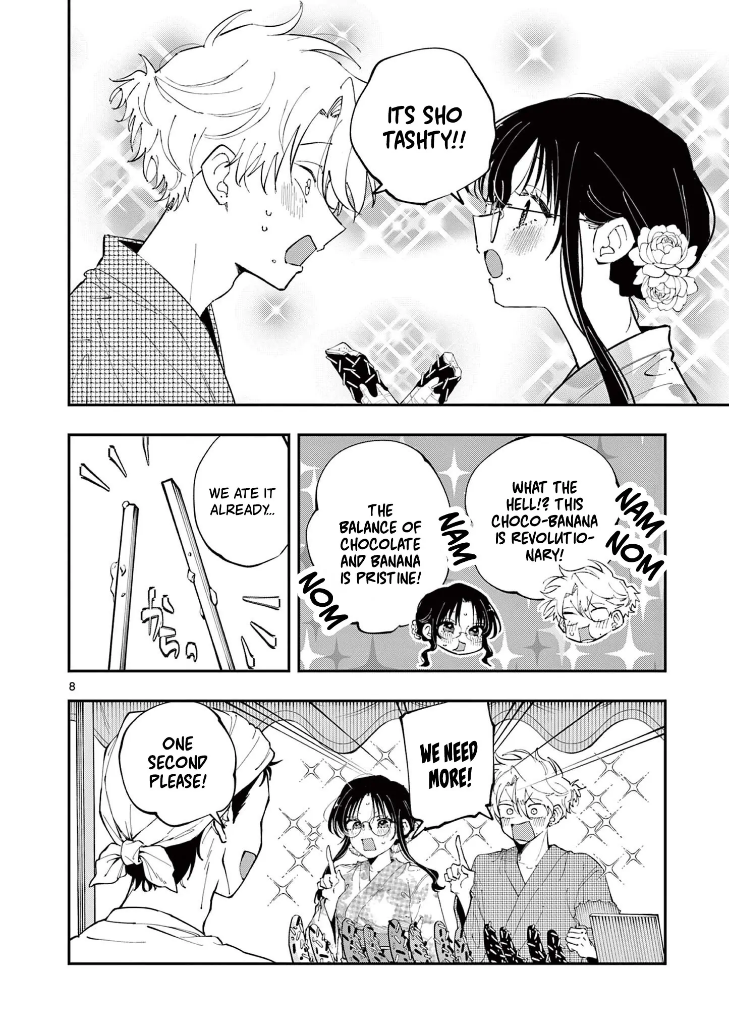 The Person Sitting Next to Me Looking at Me with Perverted Eyes Chapter 78 - page 8