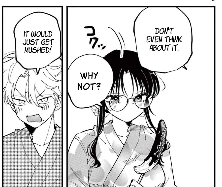 The Person Sitting Next to Me Looking at Me with Perverted Eyes Chapter 78 - page 9