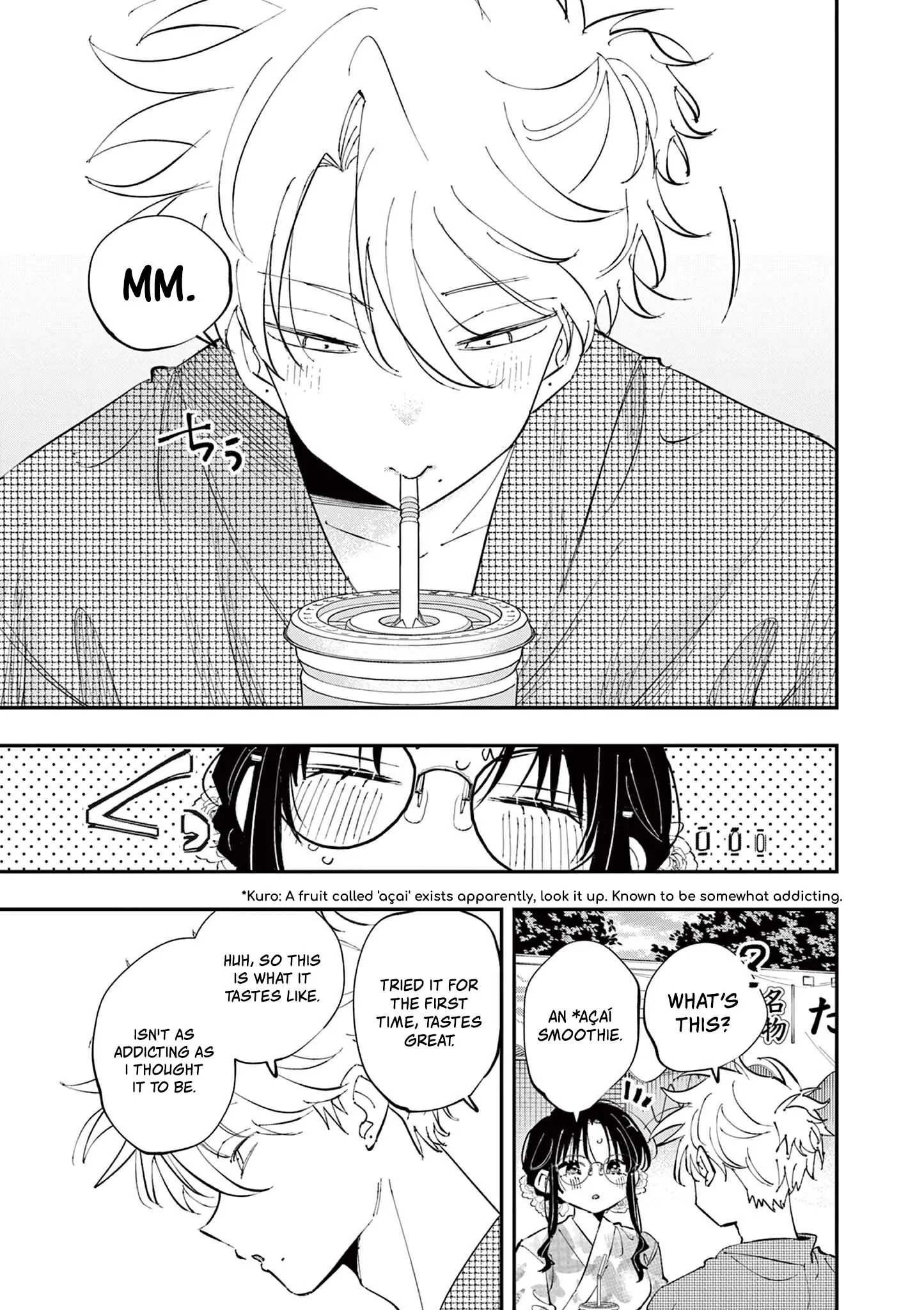 The Person Sitting Next to Me Looking at Me with Perverted Eyes Chapter 79 - page 3