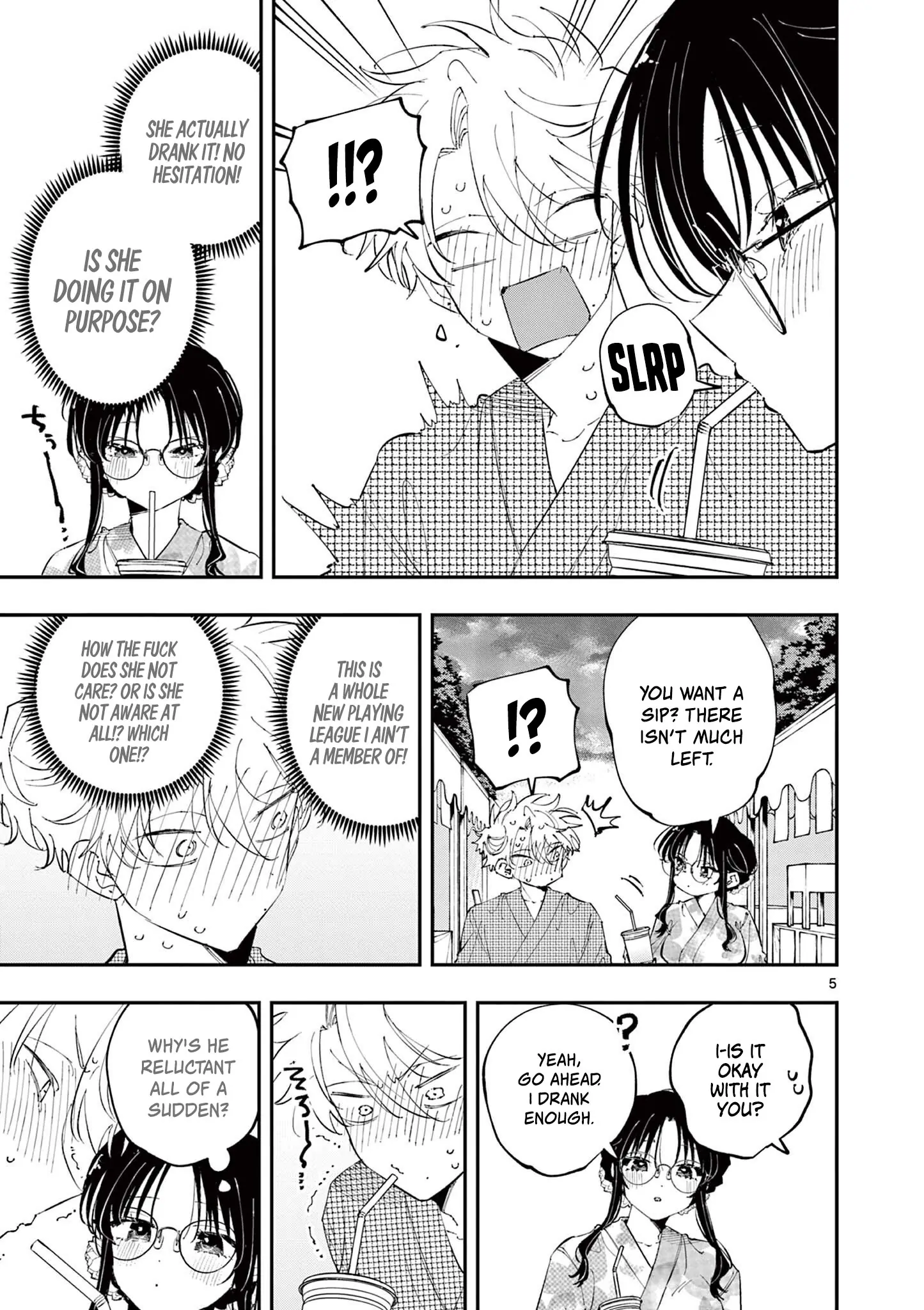 The Person Sitting Next to Me Looking at Me with Perverted Eyes Chapter 79 - page 5