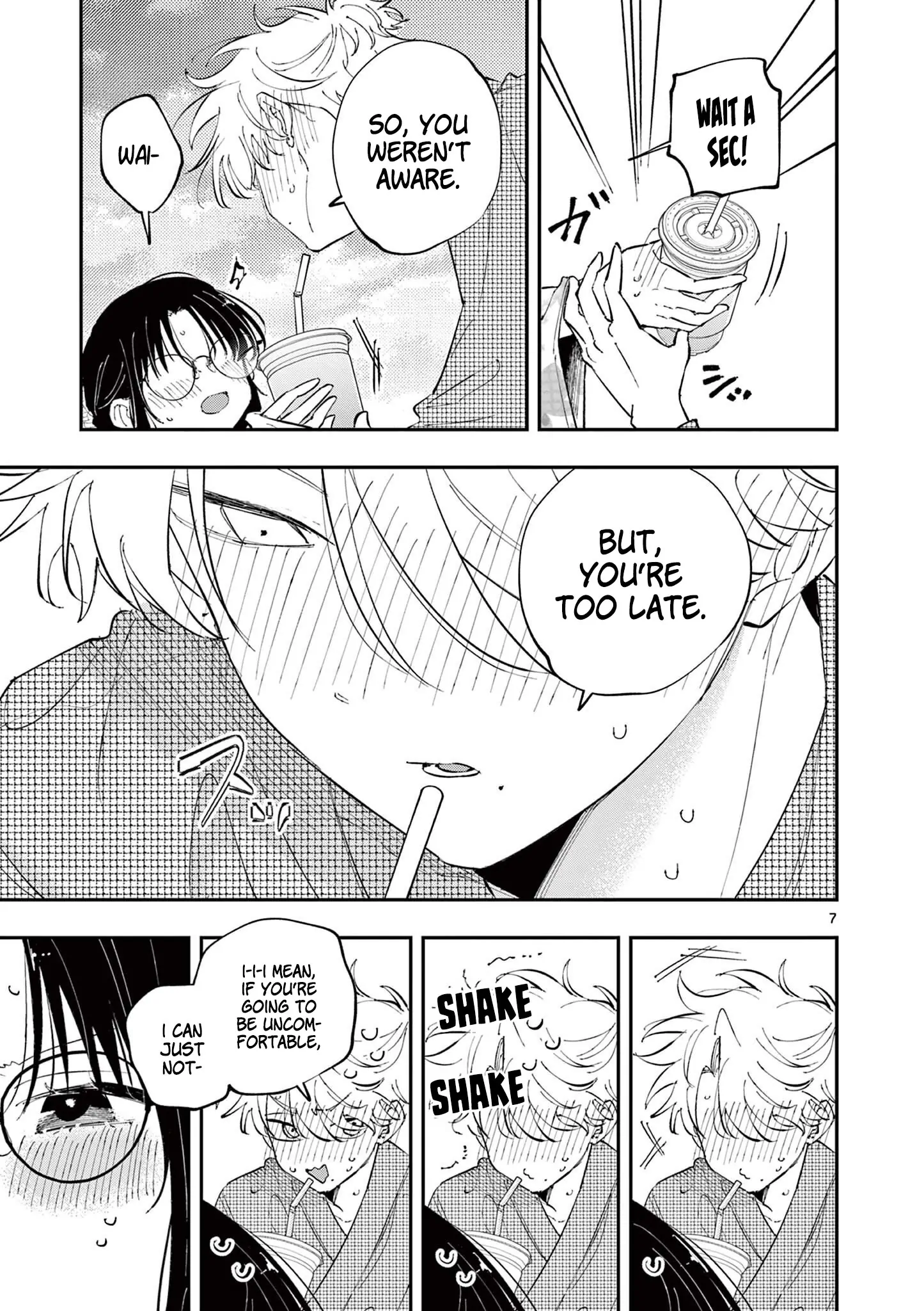 The Person Sitting Next to Me Looking at Me with Perverted Eyes Chapter 79 - page 7