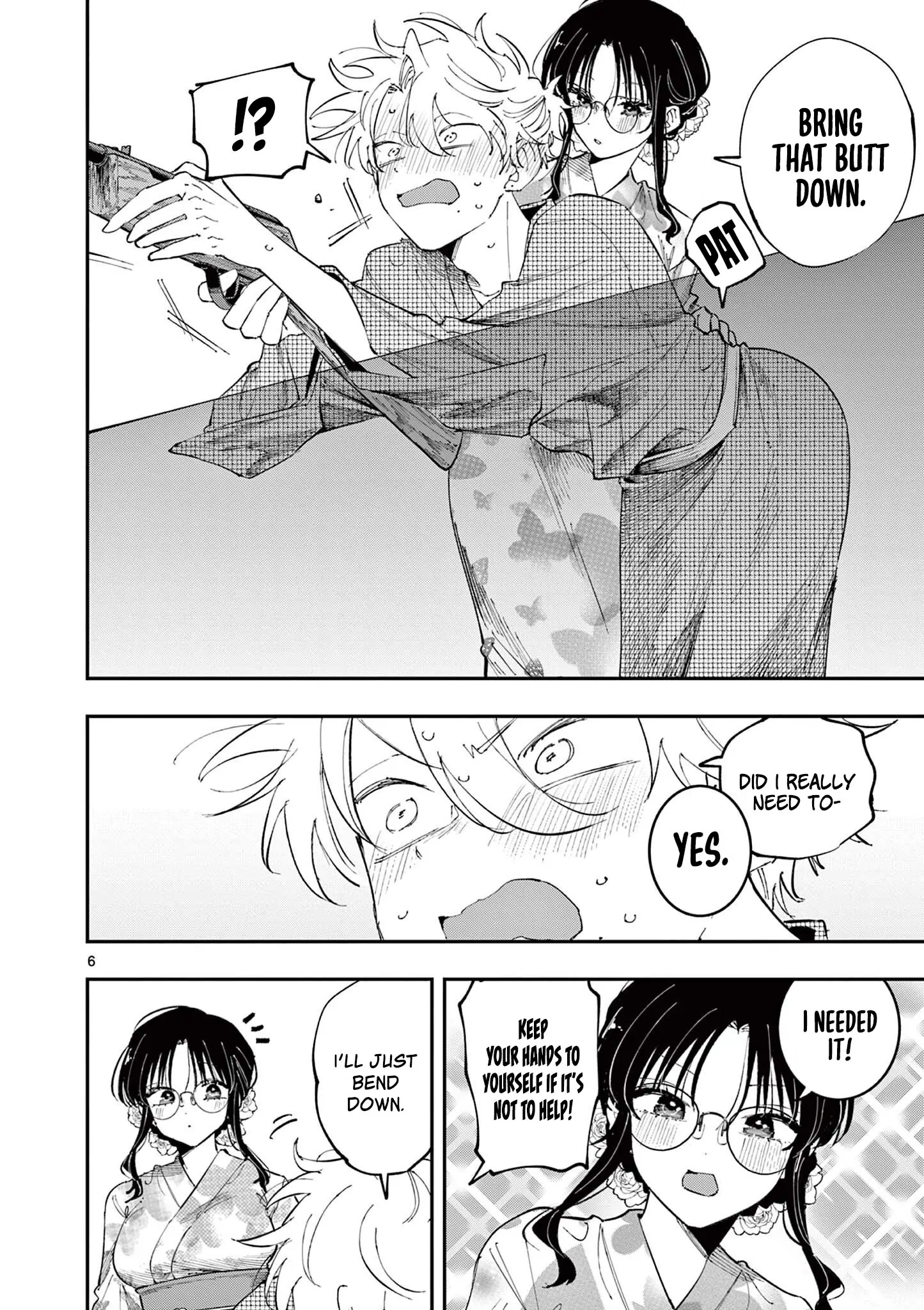 The Person Sitting Next to Me Looking at Me with Perverted Eyes Chapter 80 - page 6
