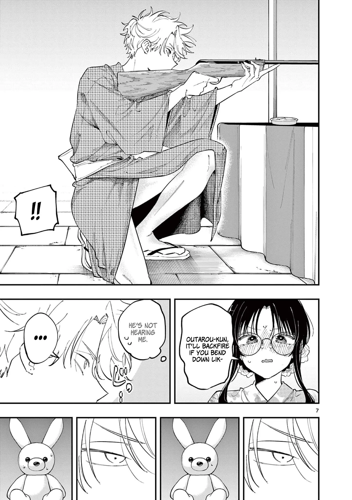 The Person Sitting Next to Me Looking at Me with Perverted Eyes Chapter 80 - page 7