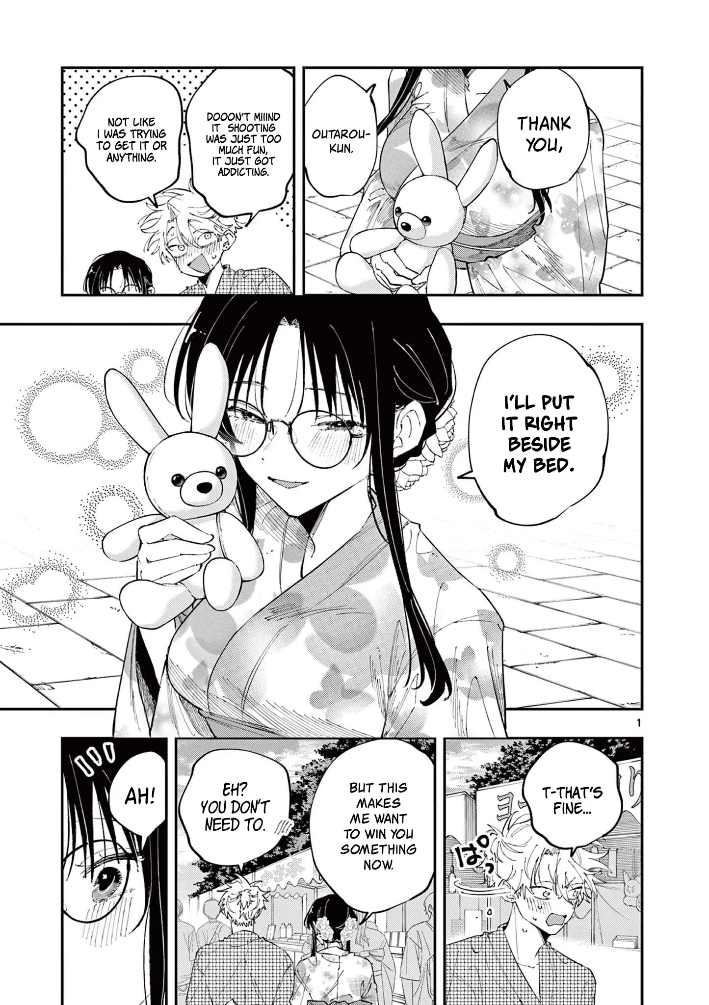 The Person Sitting Next to Me Looking at Me with Perverted Eyes Chapter 81 - page 1