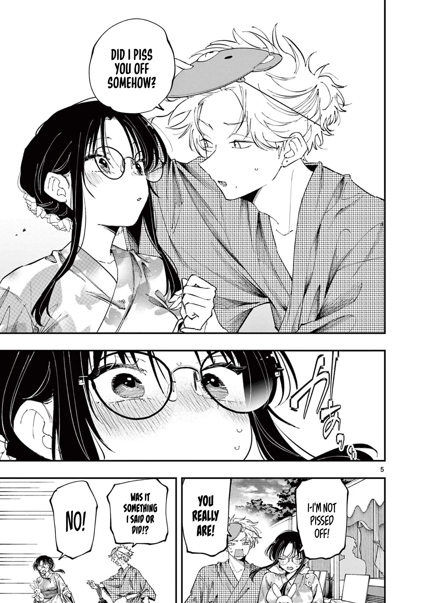 The Person Sitting Next to Me Looking at Me with Perverted Eyes Chapter 81 - page 5