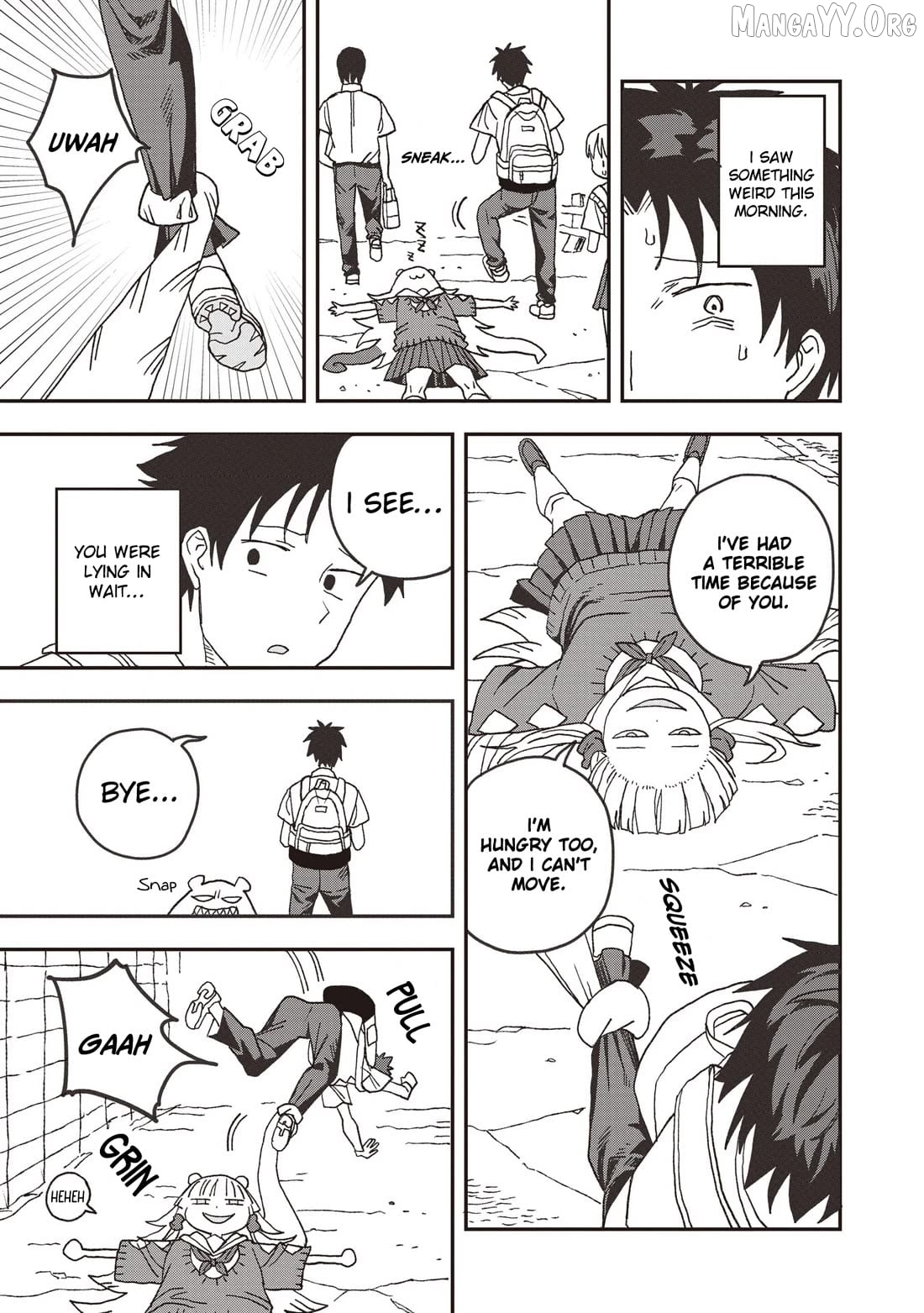 Mizudako-Chan Kara Wa Nigerarenai! Chapter 29 - page 3