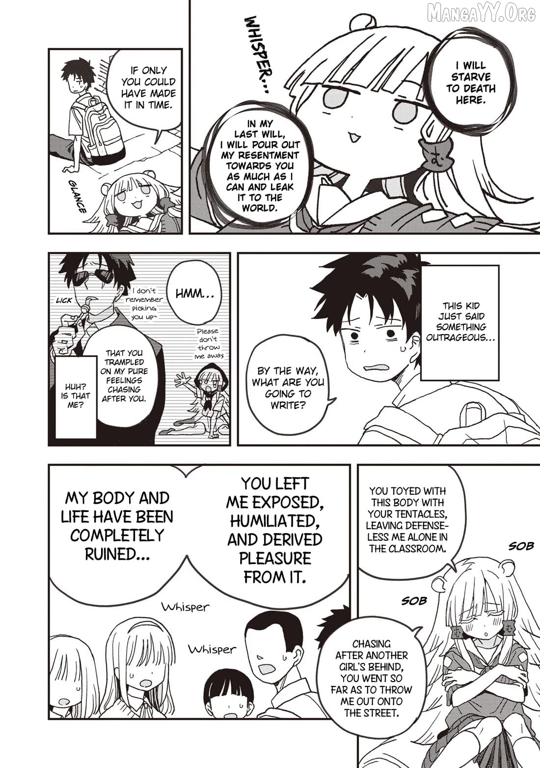 Mizudako-Chan Kara Wa Nigerarenai! Chapter 29 - page 4
