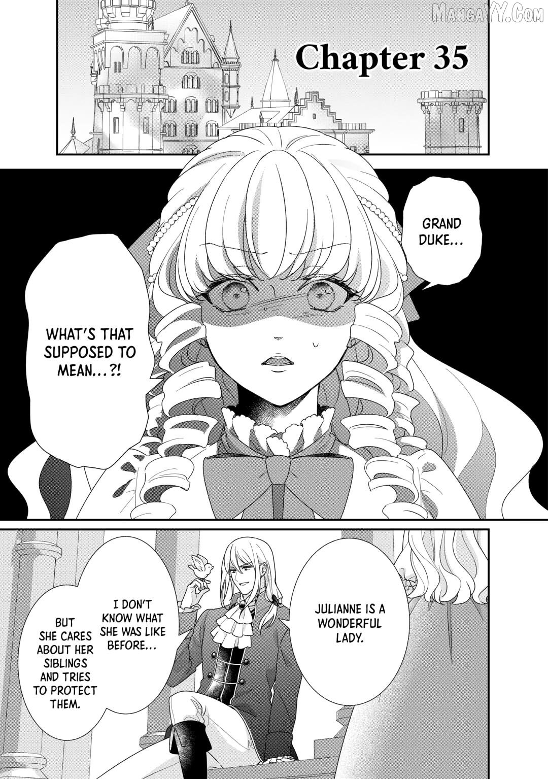 The Struggles of a Reincarnated Marquess's Daughter--- I'll Be Taken Down in Style! Chapter 35 - page 1