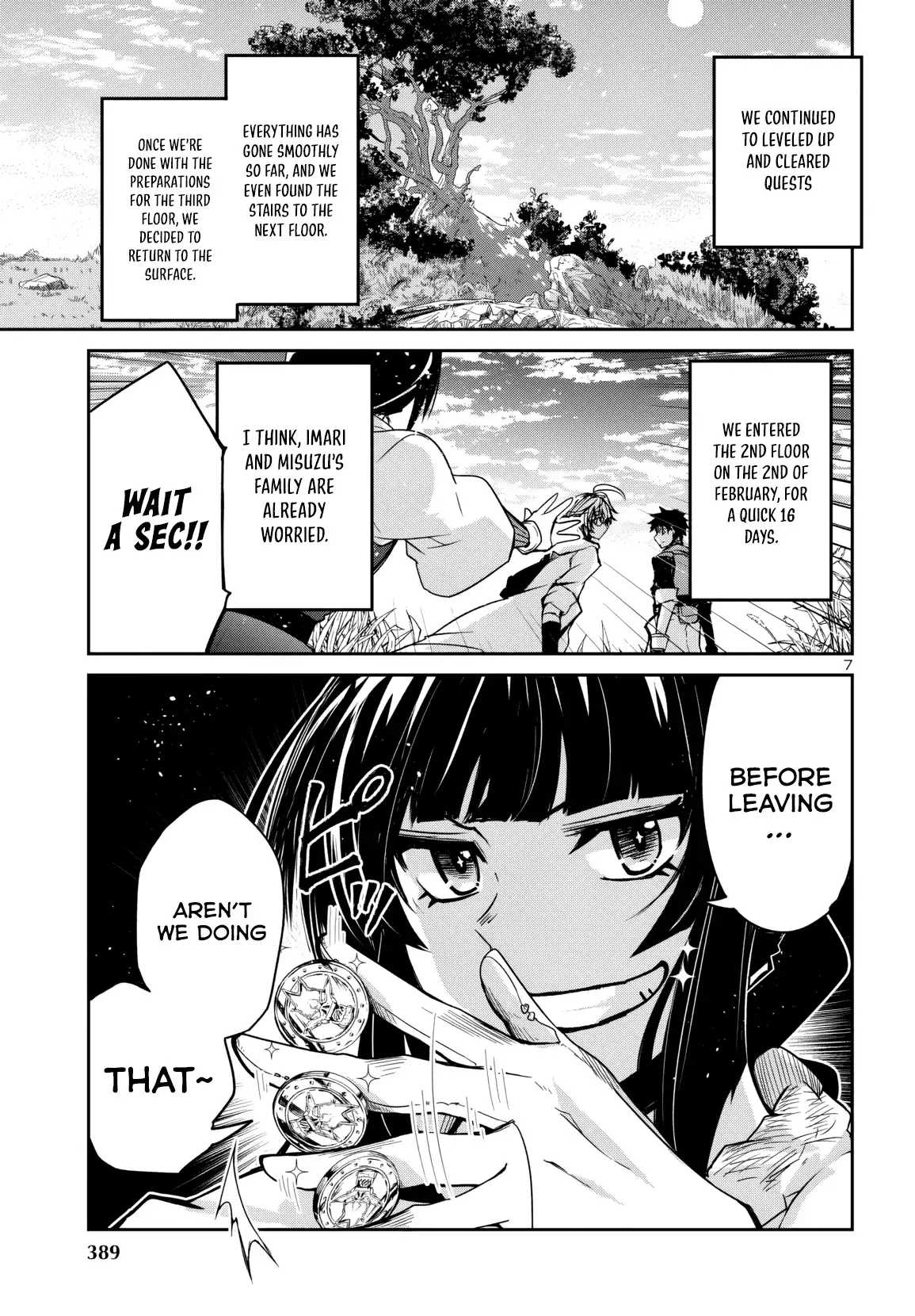 Dungeon ga Arawarete 5-nen, 15-sai de Dungeon ni Idomu Koto ni Shita. Chapter 15 - page 8