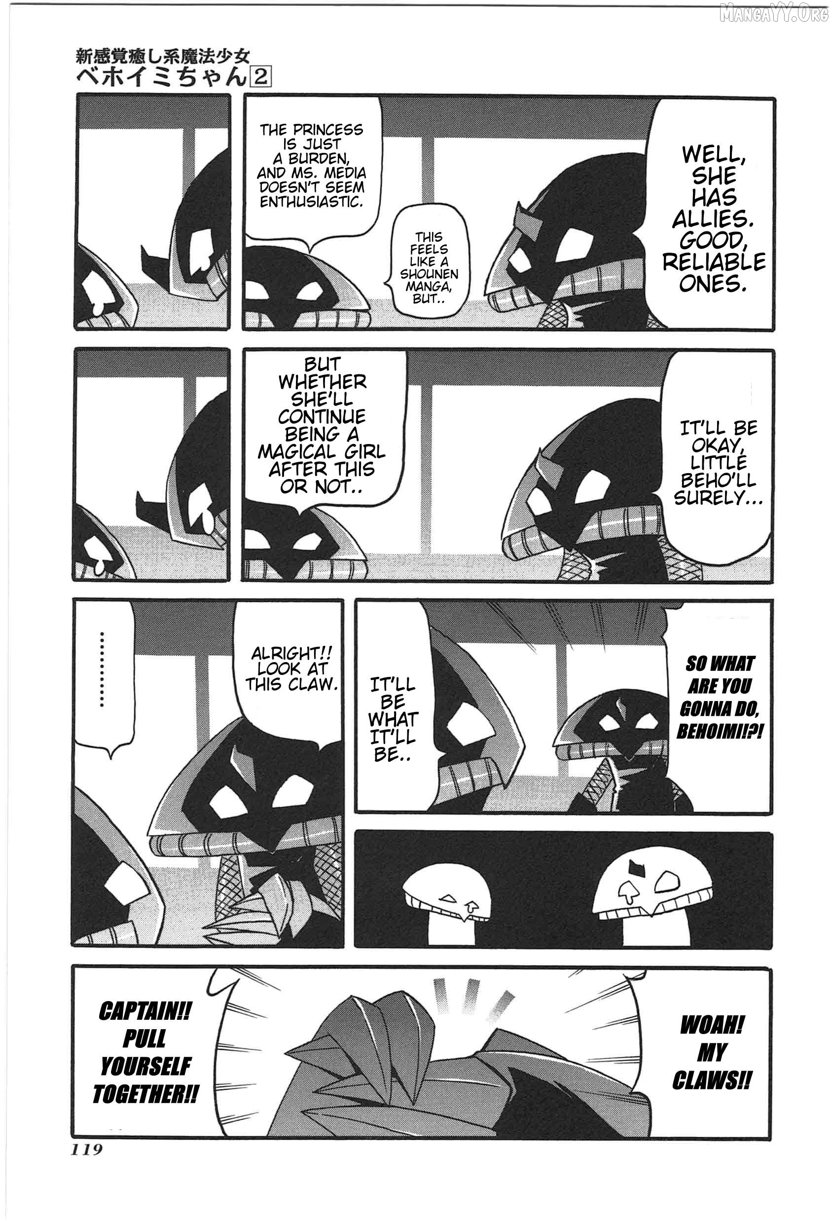 Shin Kankaku Iyashikei Mahou Shoujo Behoimi-Chan Chapter 20 - page 3