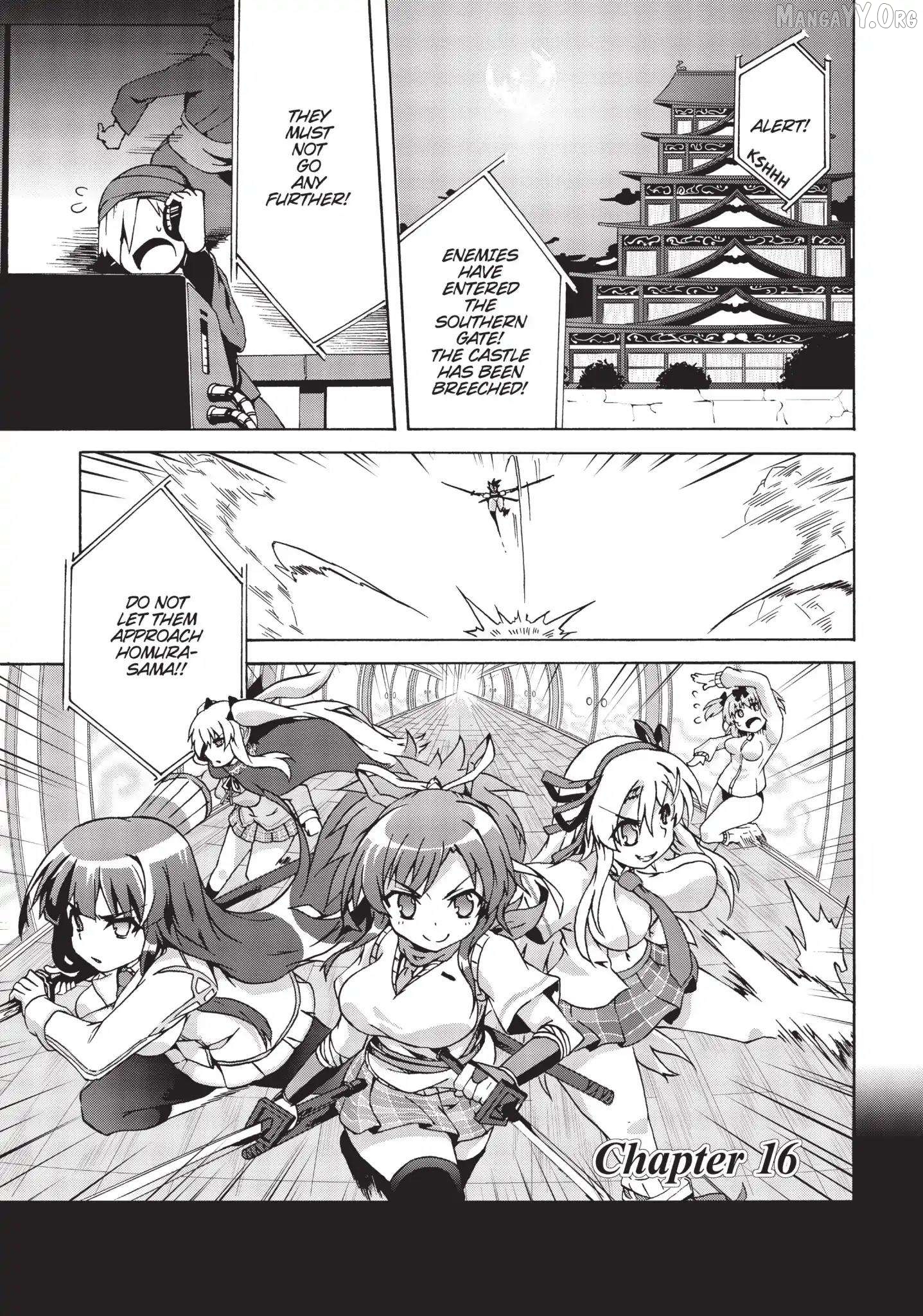 Senran Kagura - Shoujotachi no Shinei Chapter 16 - page 1