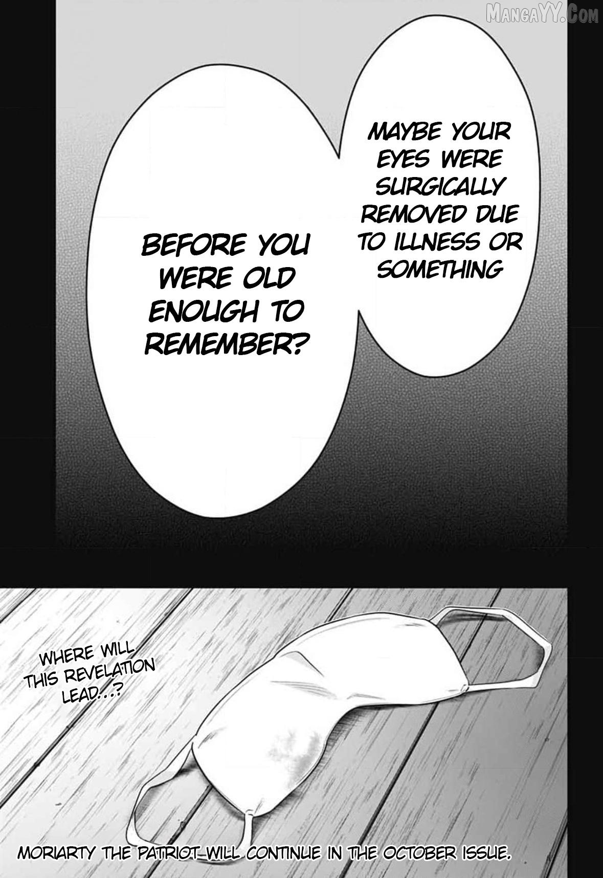 Yukoku no Moriarty Chapter 85 - page 36