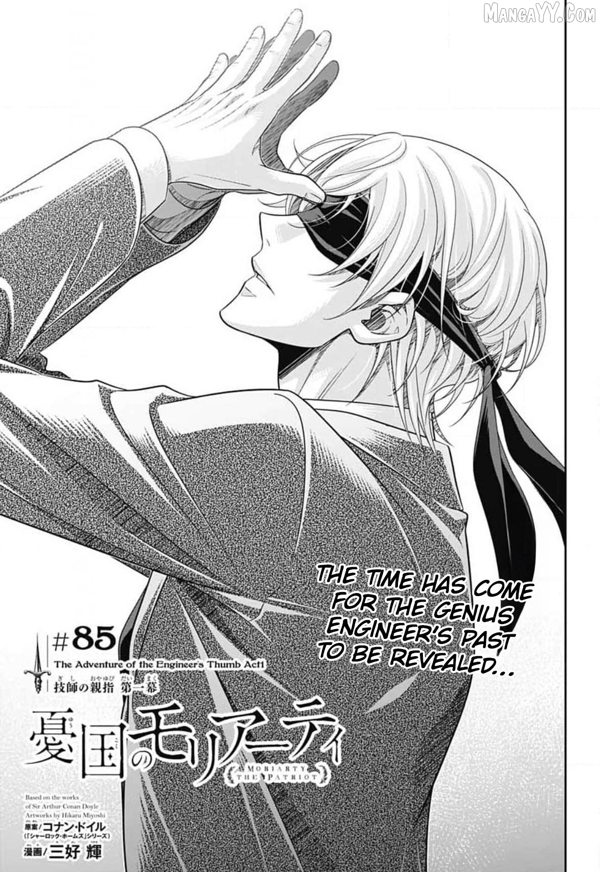 Yukoku no Moriarty Chapter 85 - page 6
